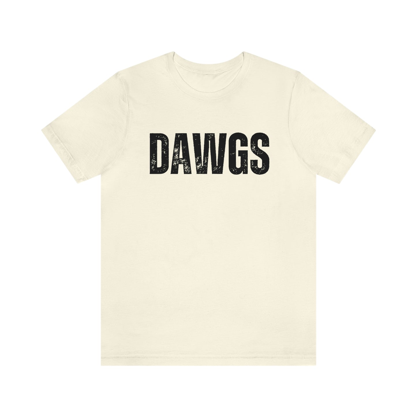 Dawgs Women's and Men's Bella+Canvas 3001 Unisex Jersey Short Sleeve Tee