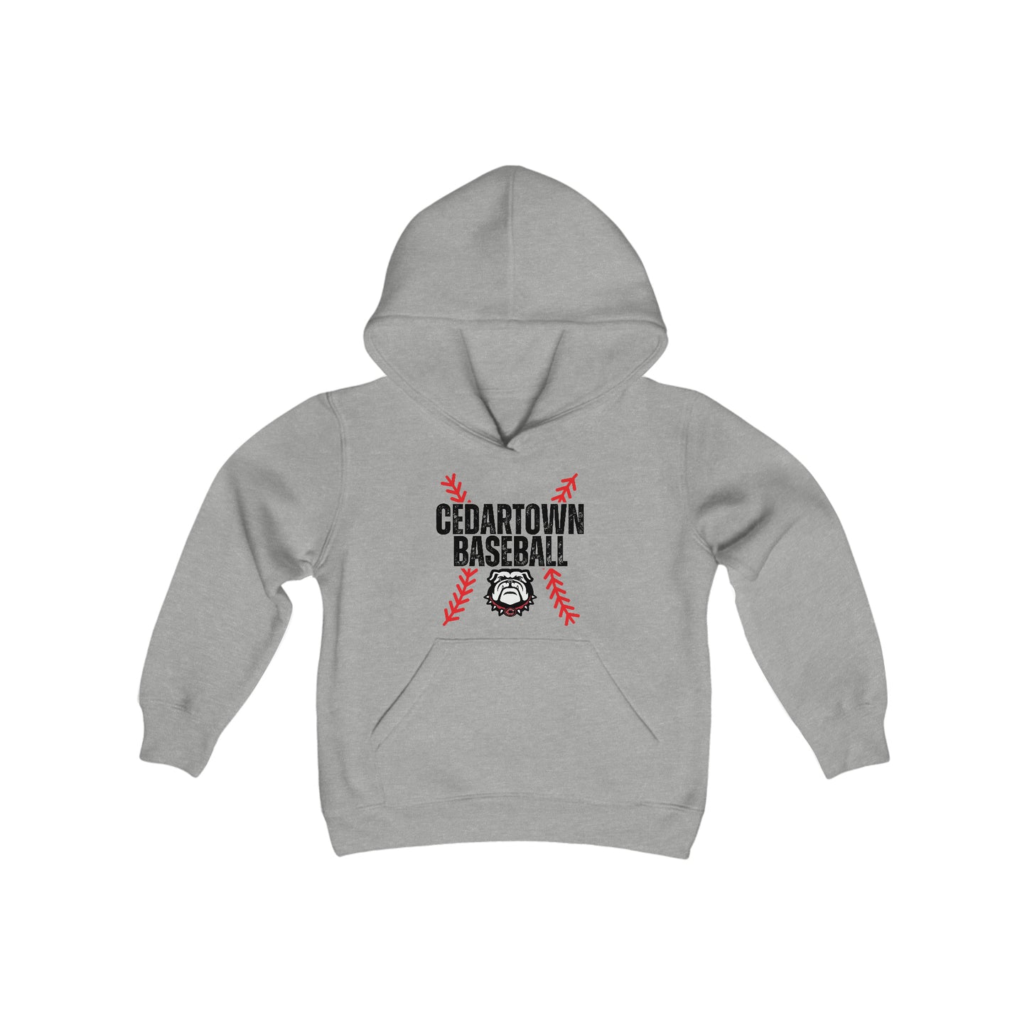 Cedartown Baseball Gildan Youth Heavy Blend Hooded Sweatshirt