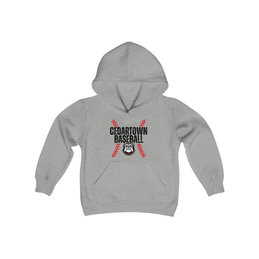 Cedartown Baseball Gildan Youth Heavy Blend Hooded Sweatshirt