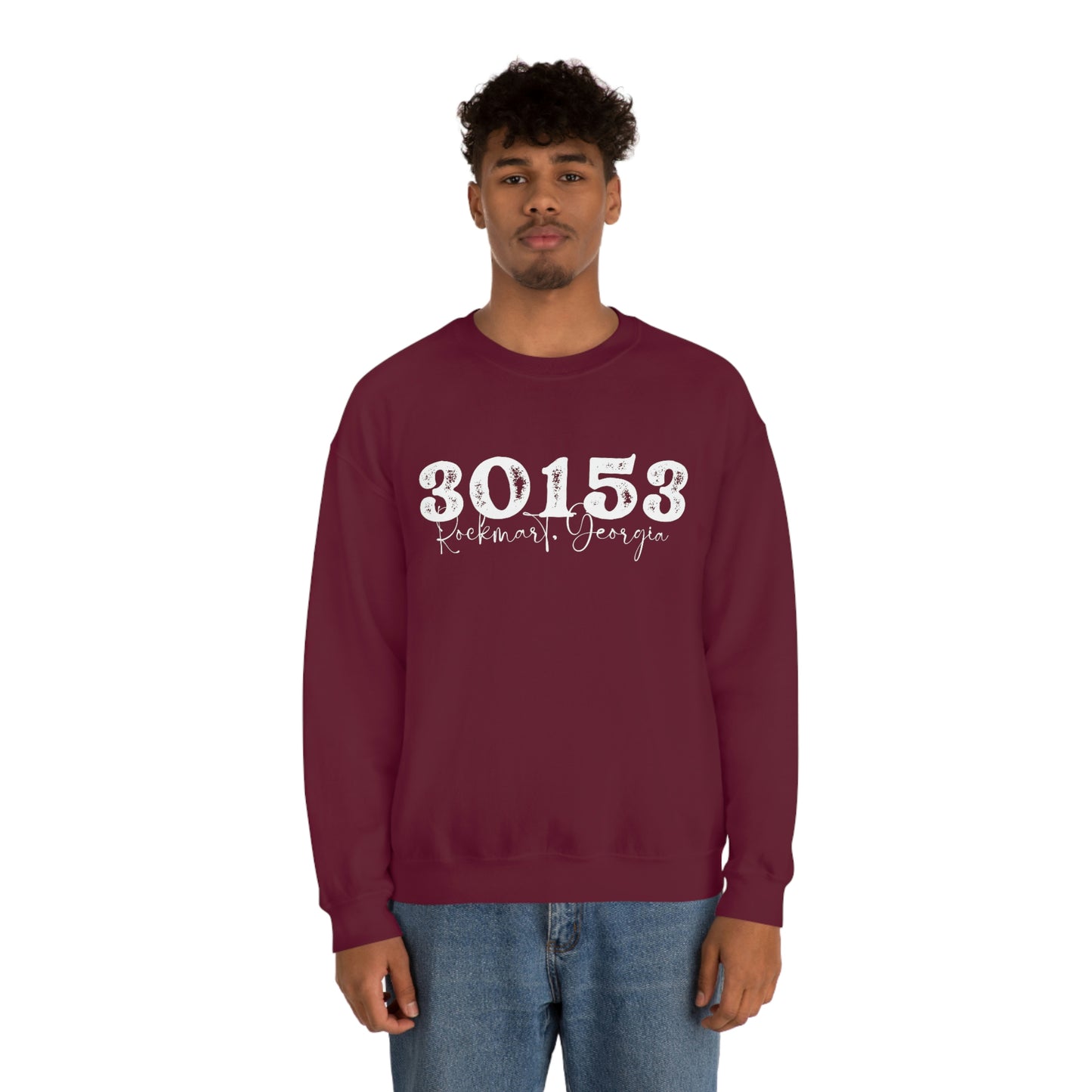 30153 Hometown Sweatshirt Unisex Heavy Blend Crewneck Sweatshirt