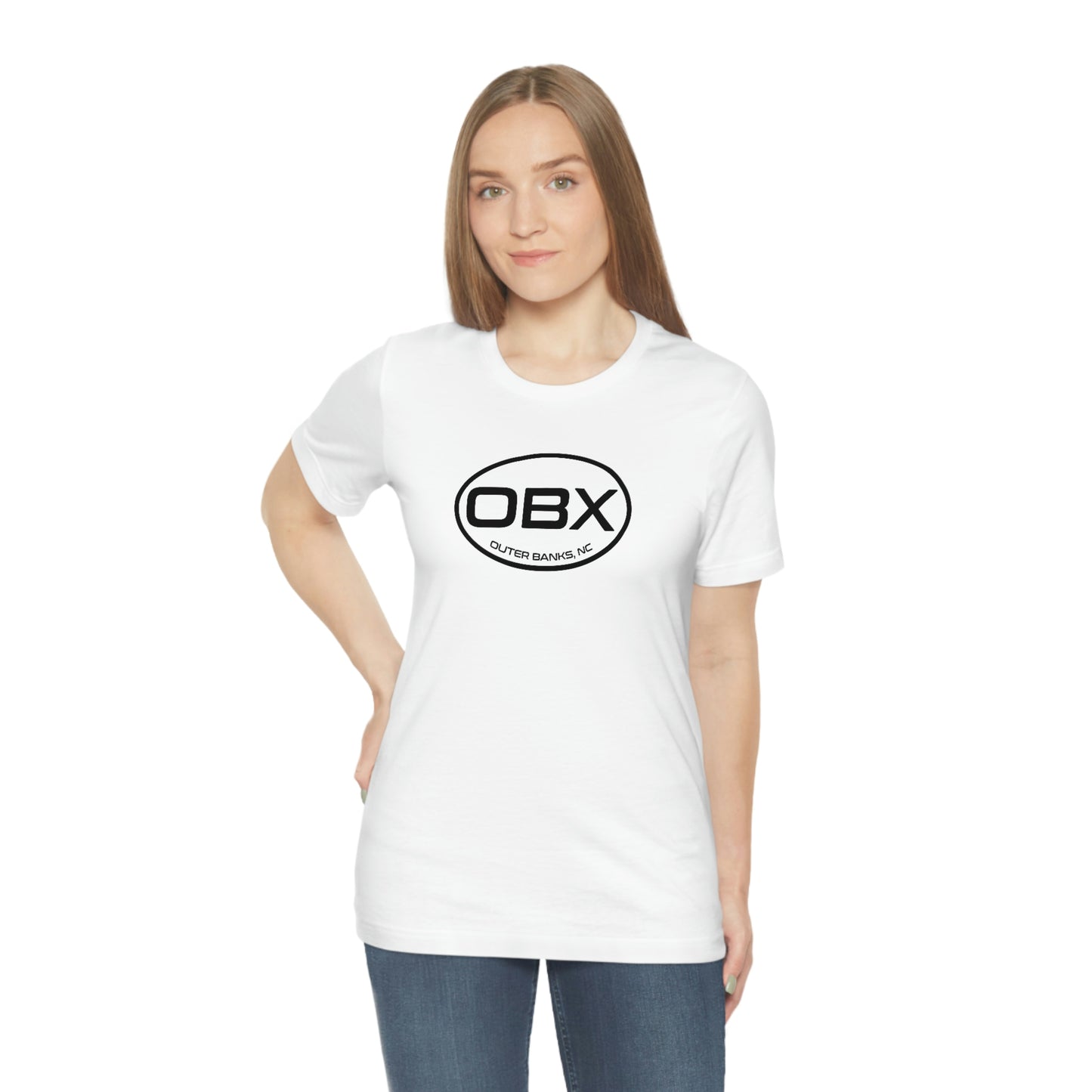 Outer Banks OBX Bella+Canvas 3001 Unisex Jersey Short Sleeve Tee