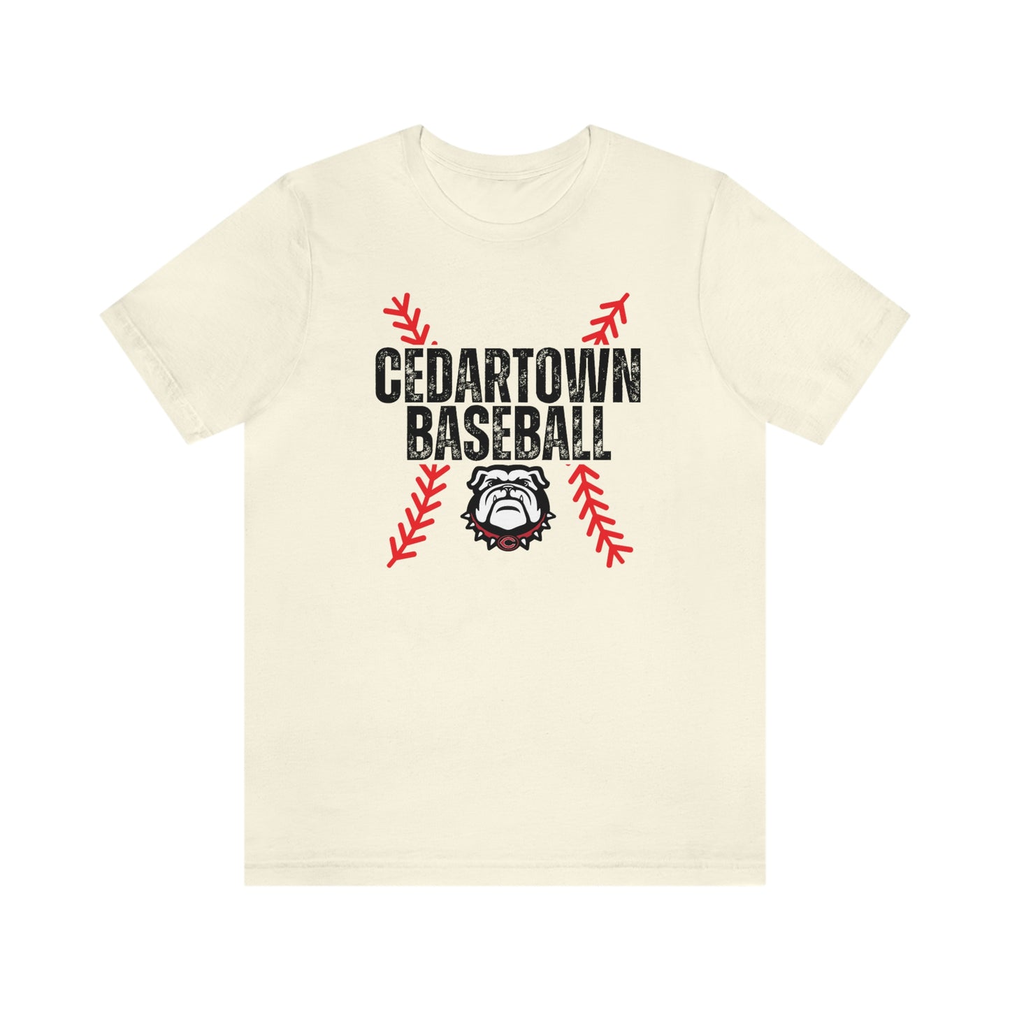 Cedartown Baseball Bella+Canvas 3001 Unisex Jersey Short Sleeve Tee