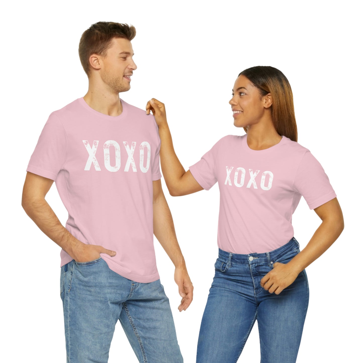 XOXO Valentine Shirt Unisex Jersey Short Sleeve Tee