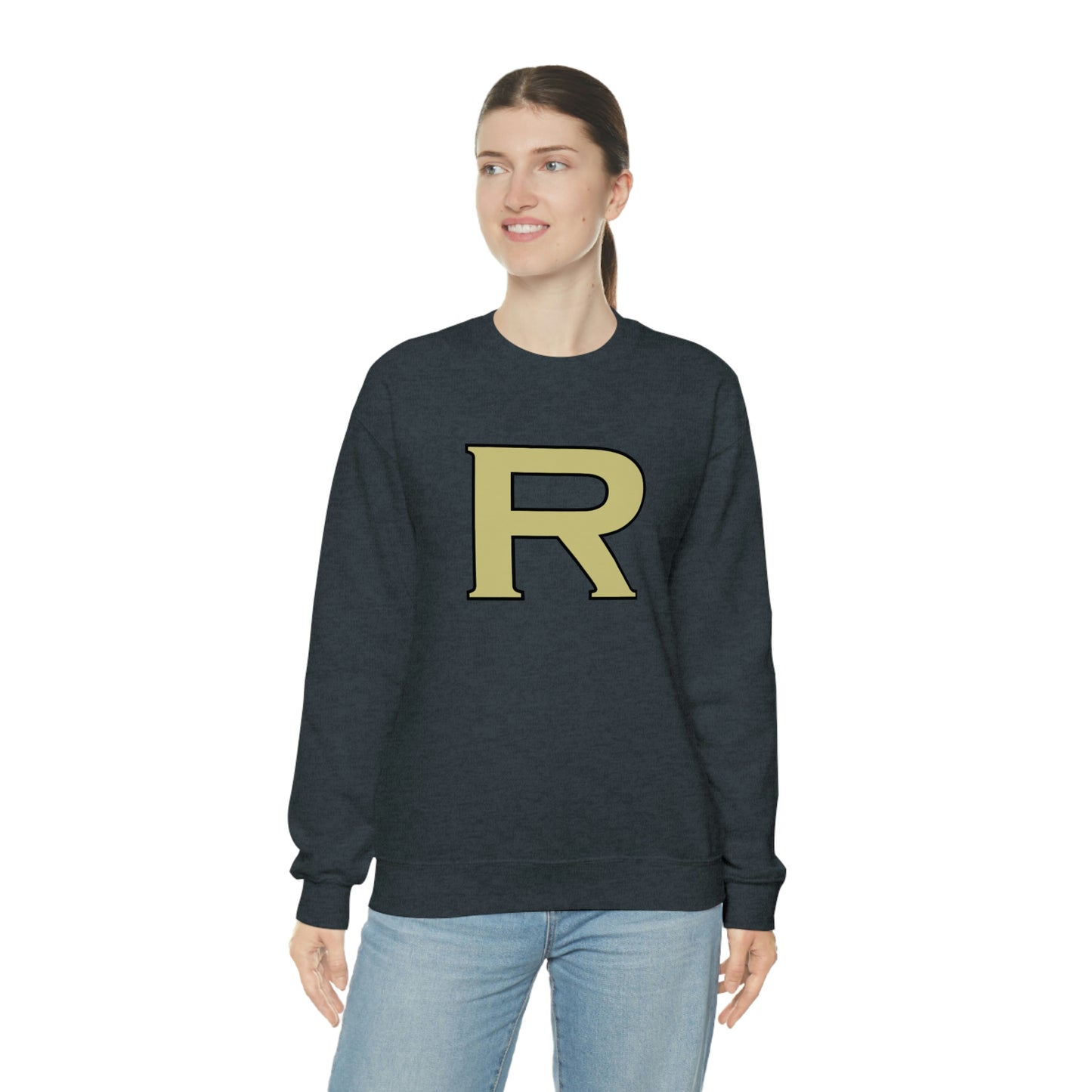 Rockmart Jackets School Spirit Gildan 18000 Unisex Heavy Blend Crewneck Sweatshirt