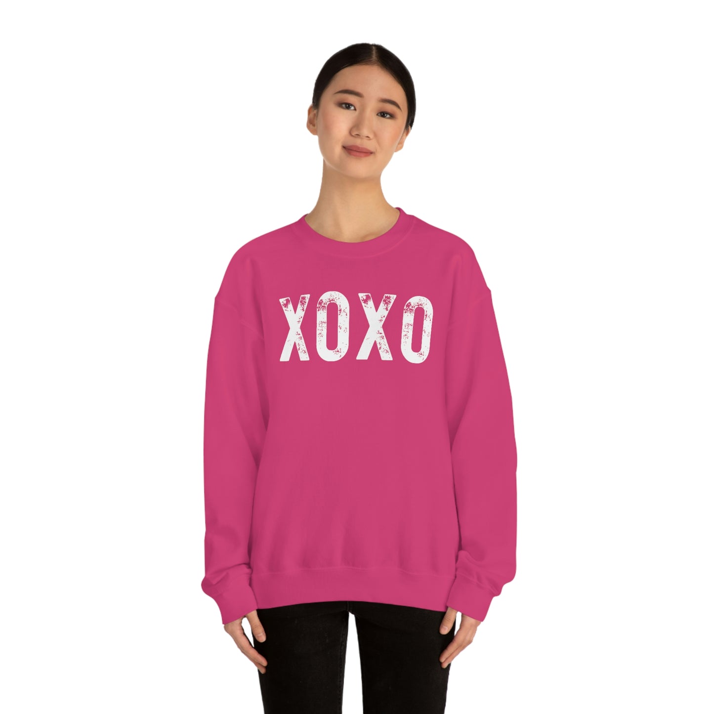 XOXO Valentine Women's Unisex Heavy Blend Crewneck Sweatshirt