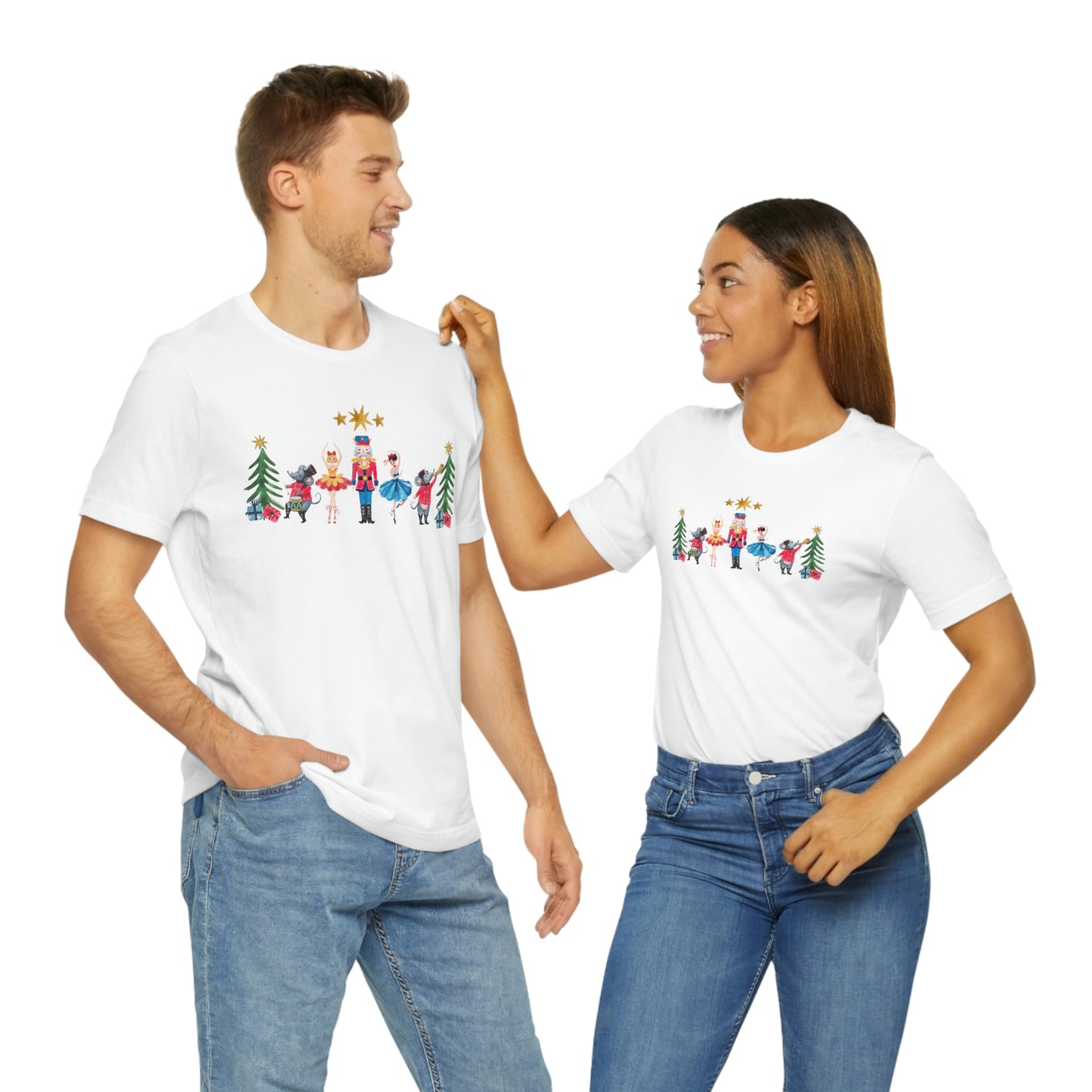 Nutcracker Christmas Unisex Jersey Short Sleeve Tee