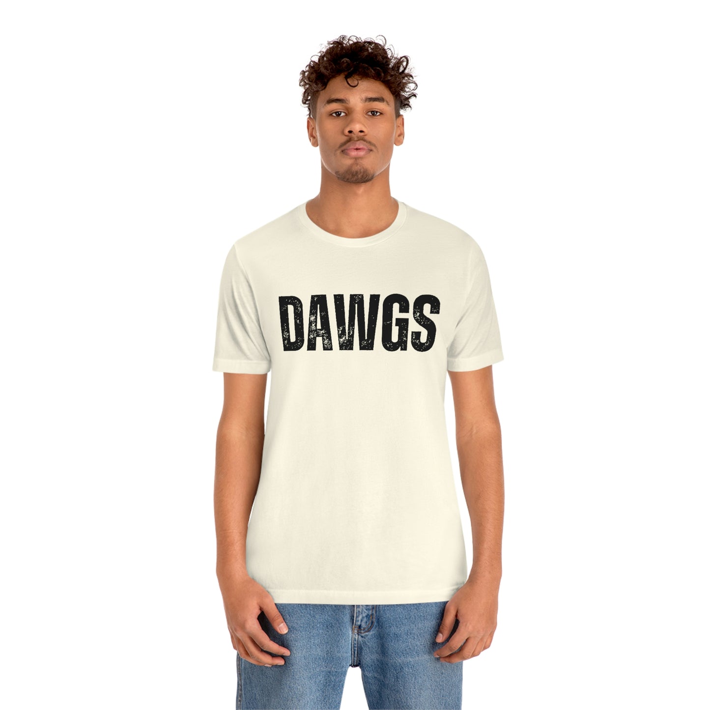 Dawgs Women's and Men's Bella+Canvas 3001 Unisex Jersey Short Sleeve Tee