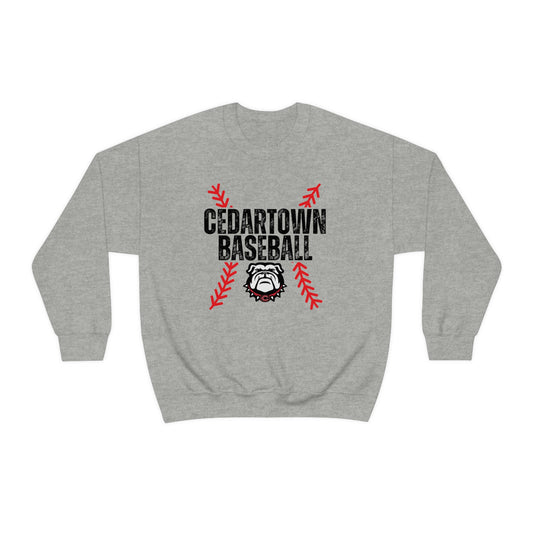 Cedartown Baseball Gildan 18000 Unisex Heavy Blend Crewneck Sweatshirt