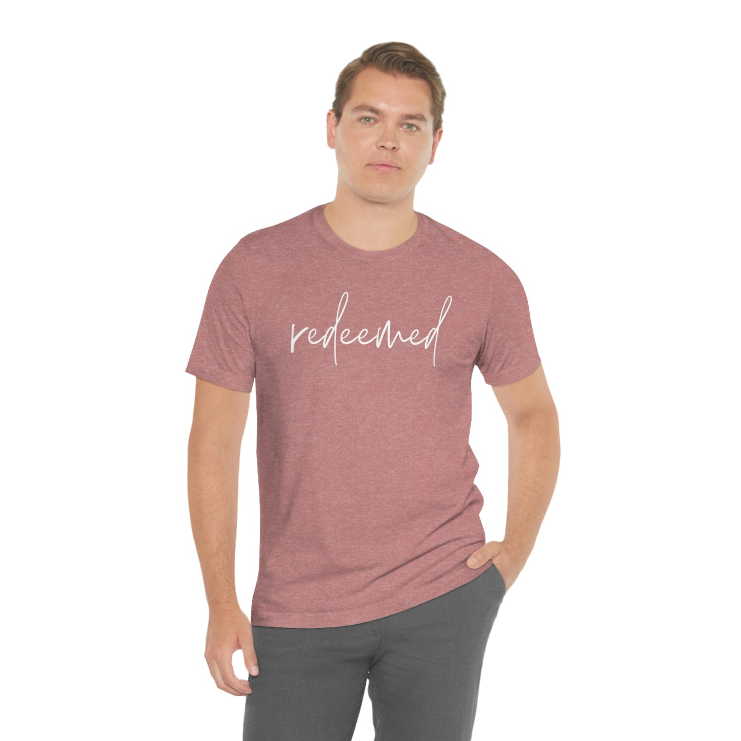 Redeemed Bella+Canvas Unisex Jersey Short Sleeve Tee