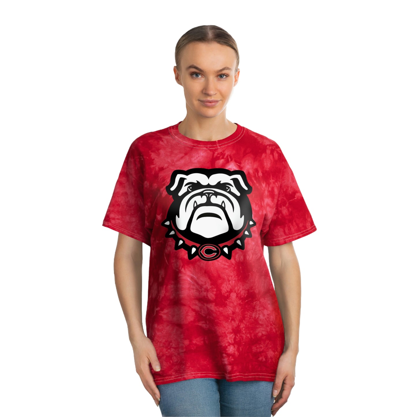 Cedartown Bulldogs Gildan Tie-Dye Tee, Crystal