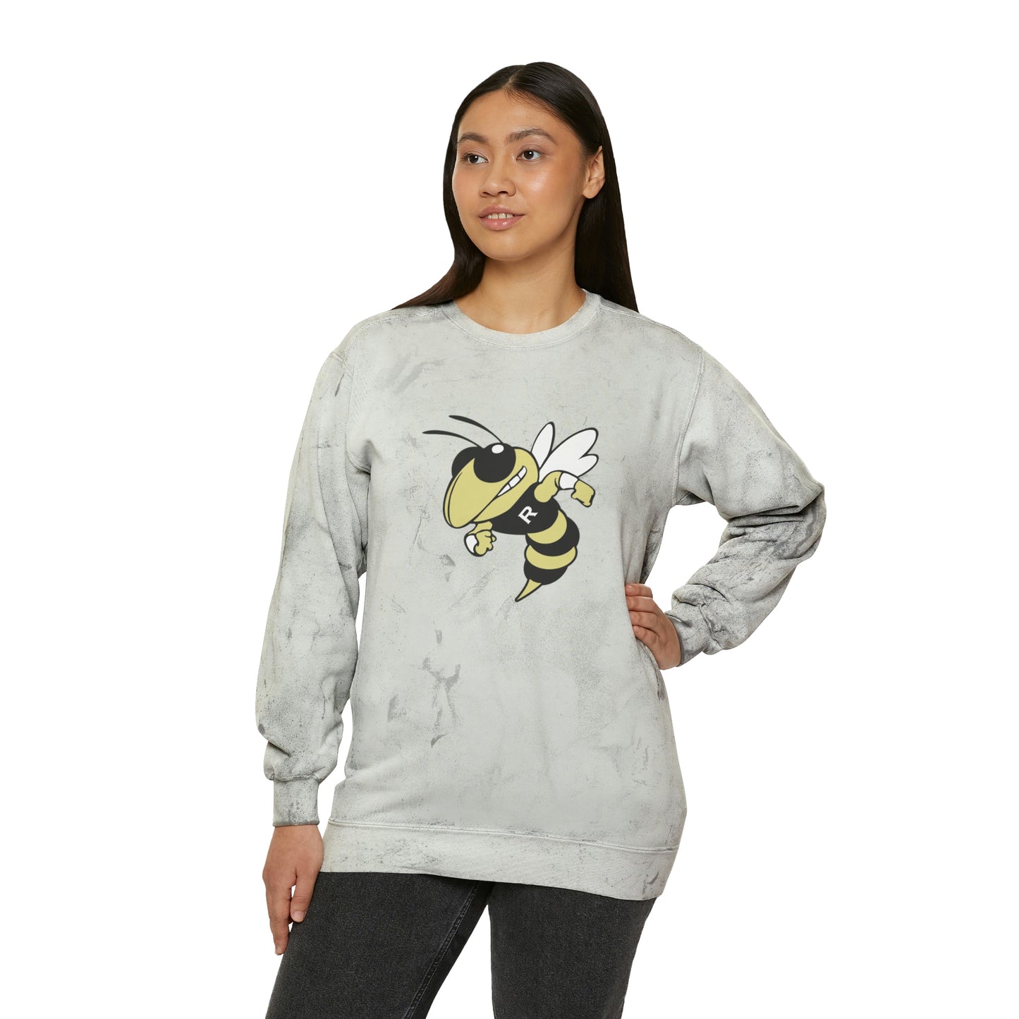 Rockmart Jackets School Spirit Comfort Colors 1545 Unisex Color Blast Crewneck Sweatshirt