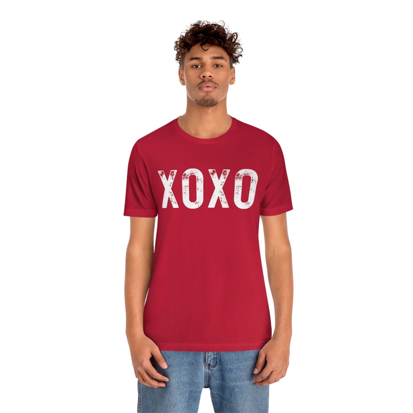 XOXO Valentine Shirt Unisex Jersey Short Sleeve Tee