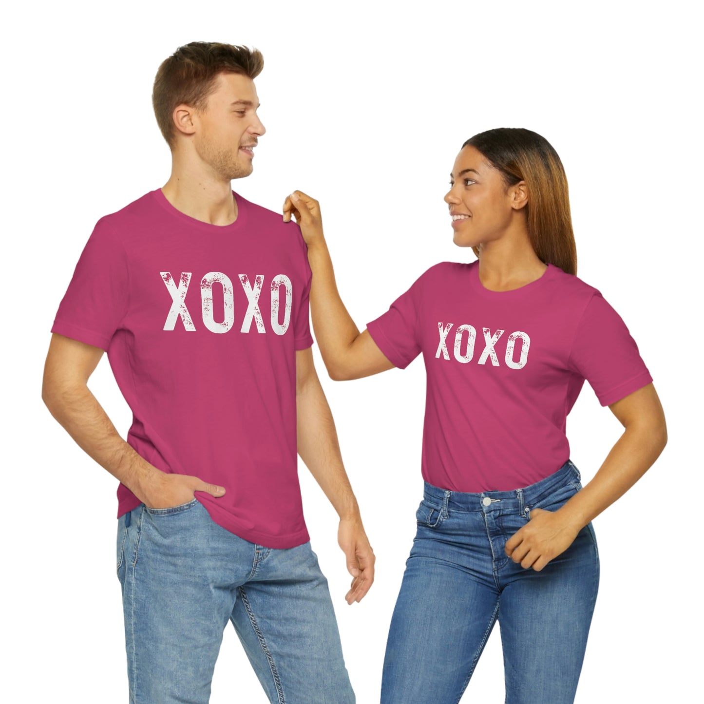 XOXO Valentine Shirt Unisex Jersey Short Sleeve Tee