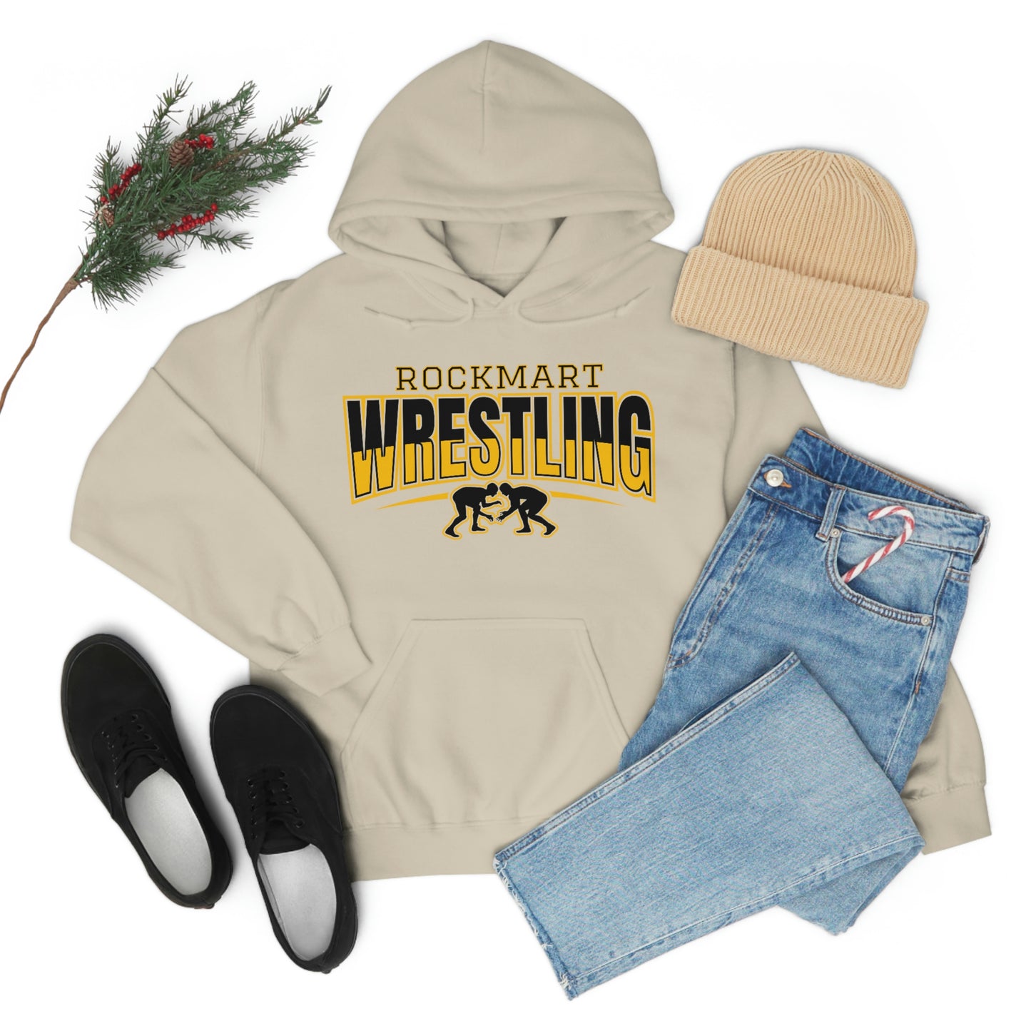 Rockmart Wrestling Hoodie Unisex Heavy Blend Hooded Sweatshirt