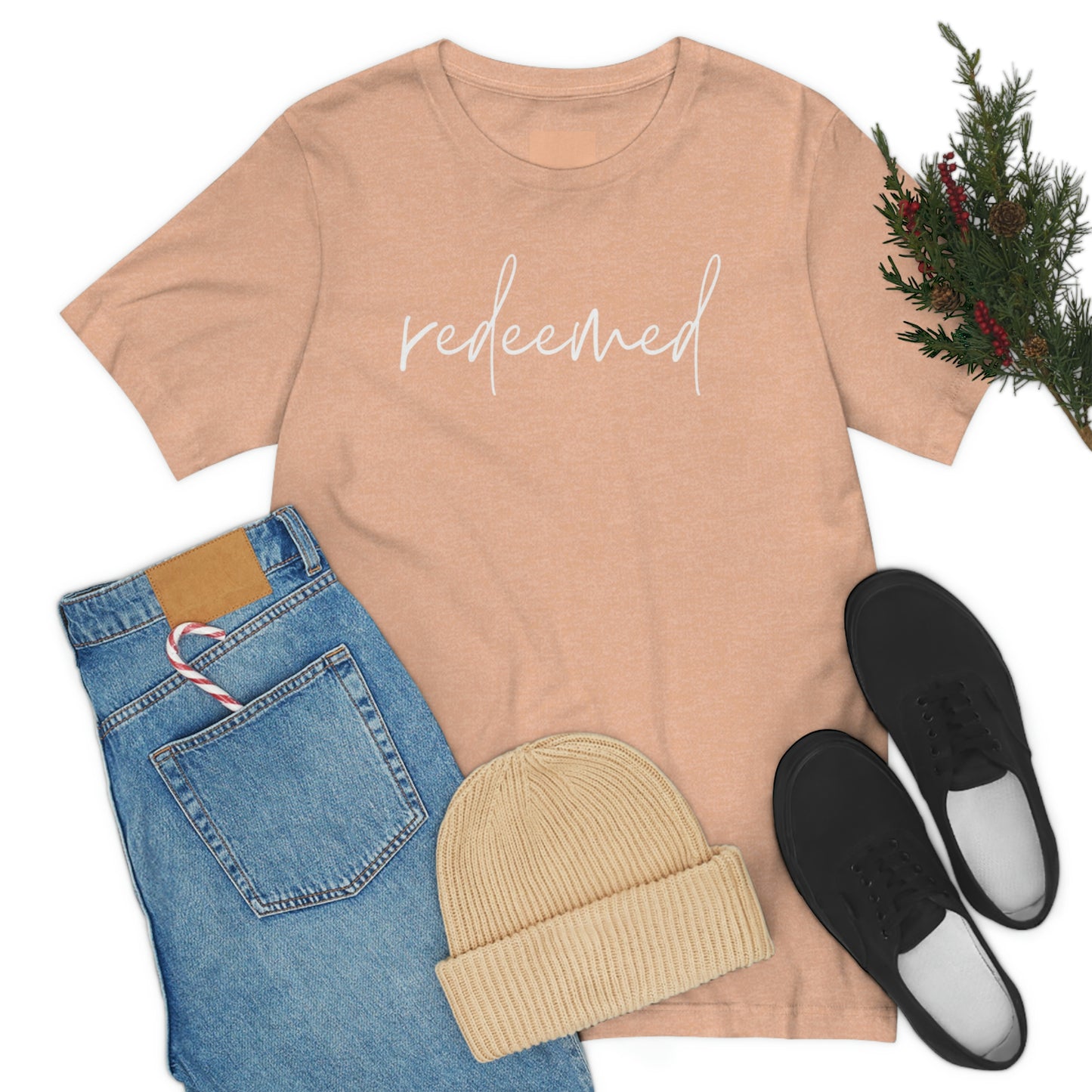 Redeemed Bella+Canvas Unisex Jersey Short Sleeve Tee