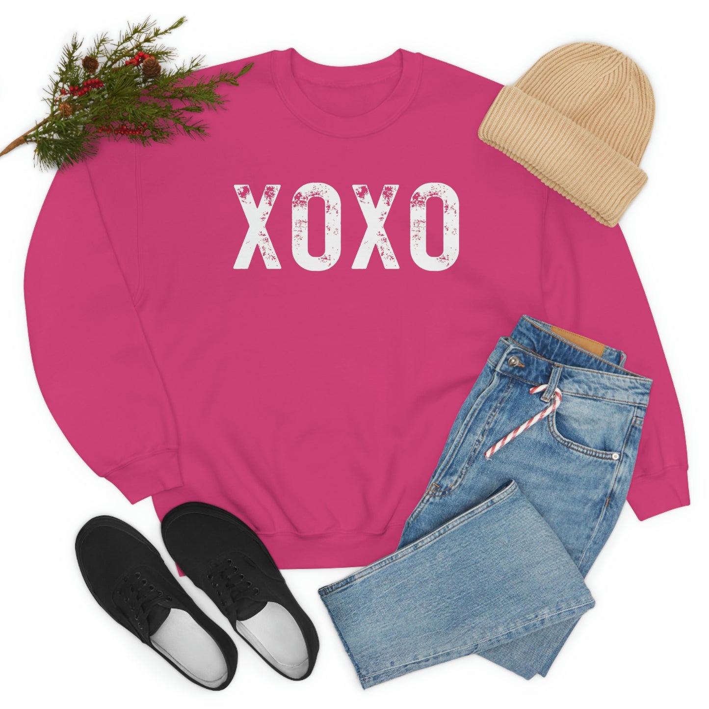 XOXO Valentine Women's Unisex Heavy Blend Crewneck Sweatshirt