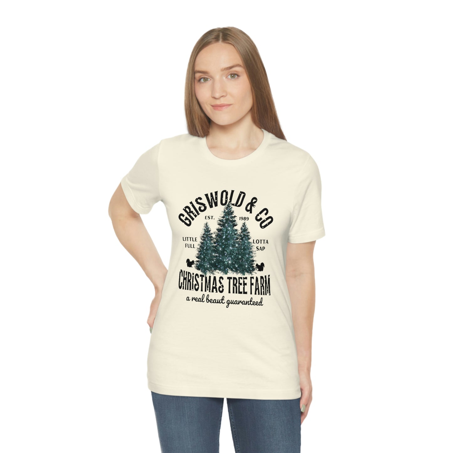 Christmas Griswold Tree Farm Unisex Jersey Short Sleeve Tee