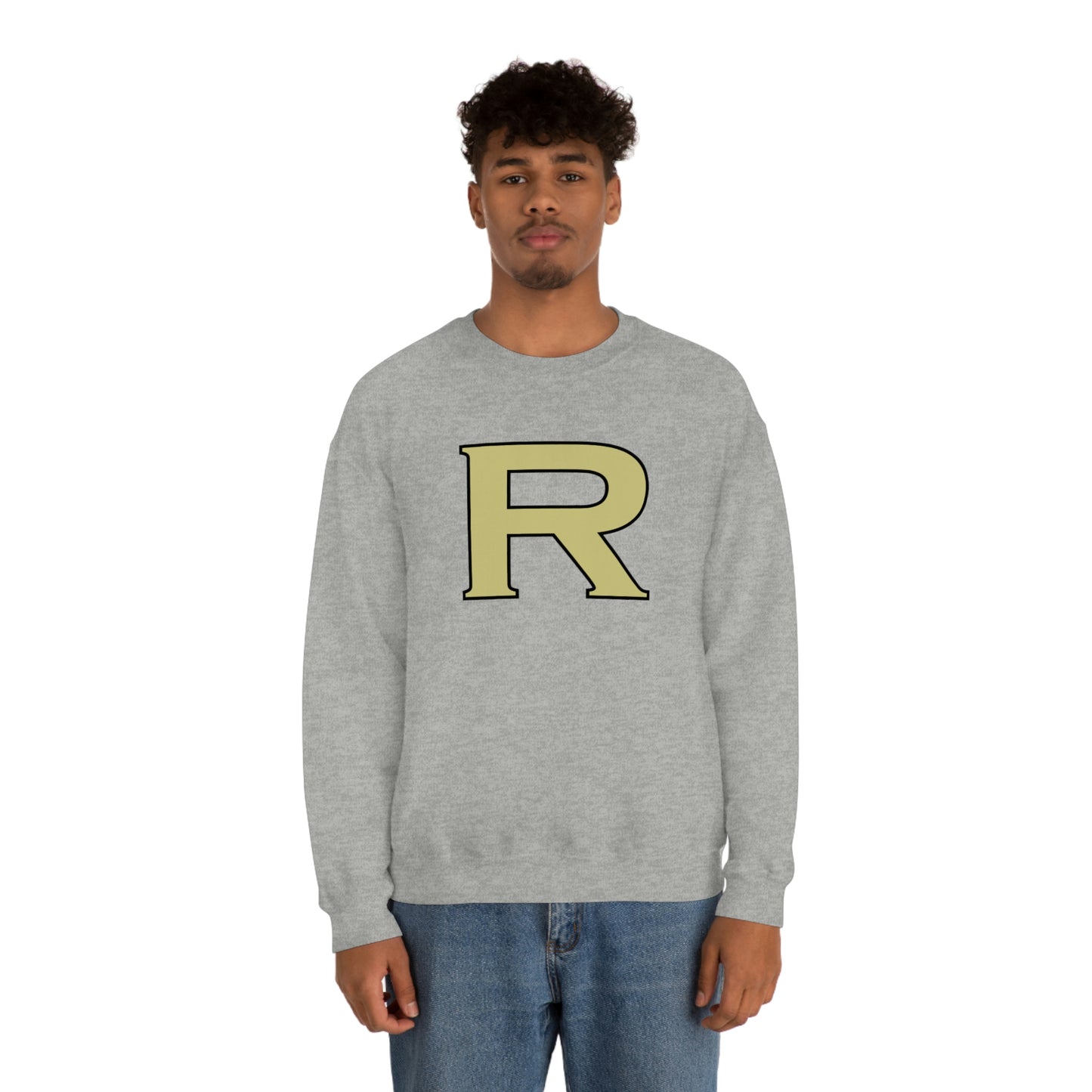 Rockmart Jackets School Spirit Gildan 18000 Unisex Heavy Blend Crewneck Sweatshirt