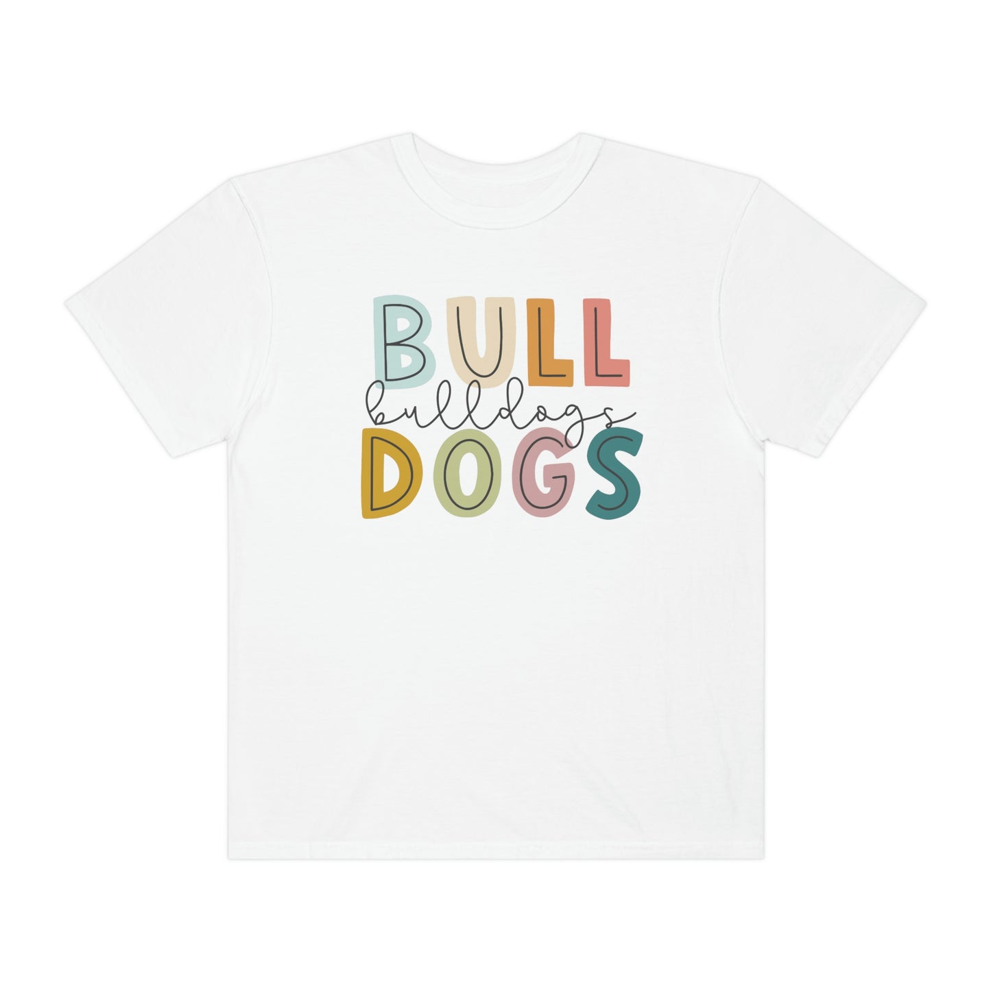 Bulldogs Comfort Colors 1717 Unisex Garment-Dyed T-shirt