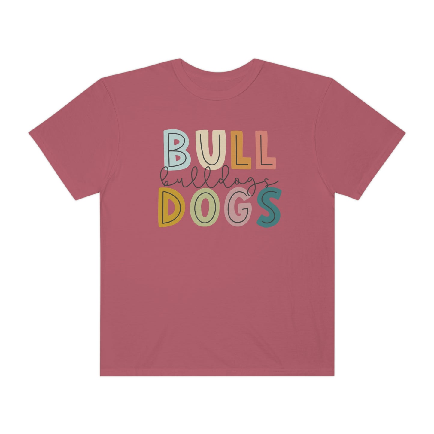 Bulldogs Comfort Colors 1717 Unisex Garment-Dyed T-shirt