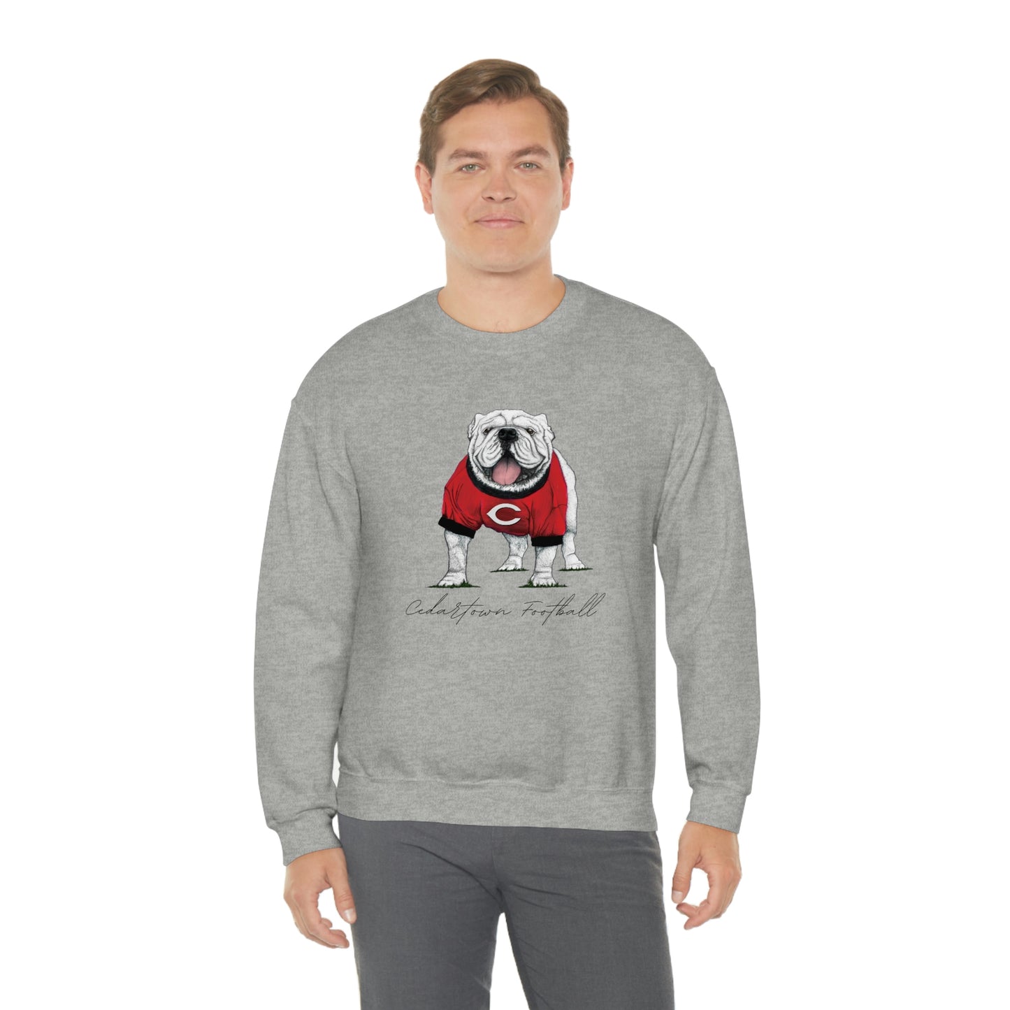 Cedartown Football Gildan 18000 Unisex Heavy Blend Crewneck Sweatshirt