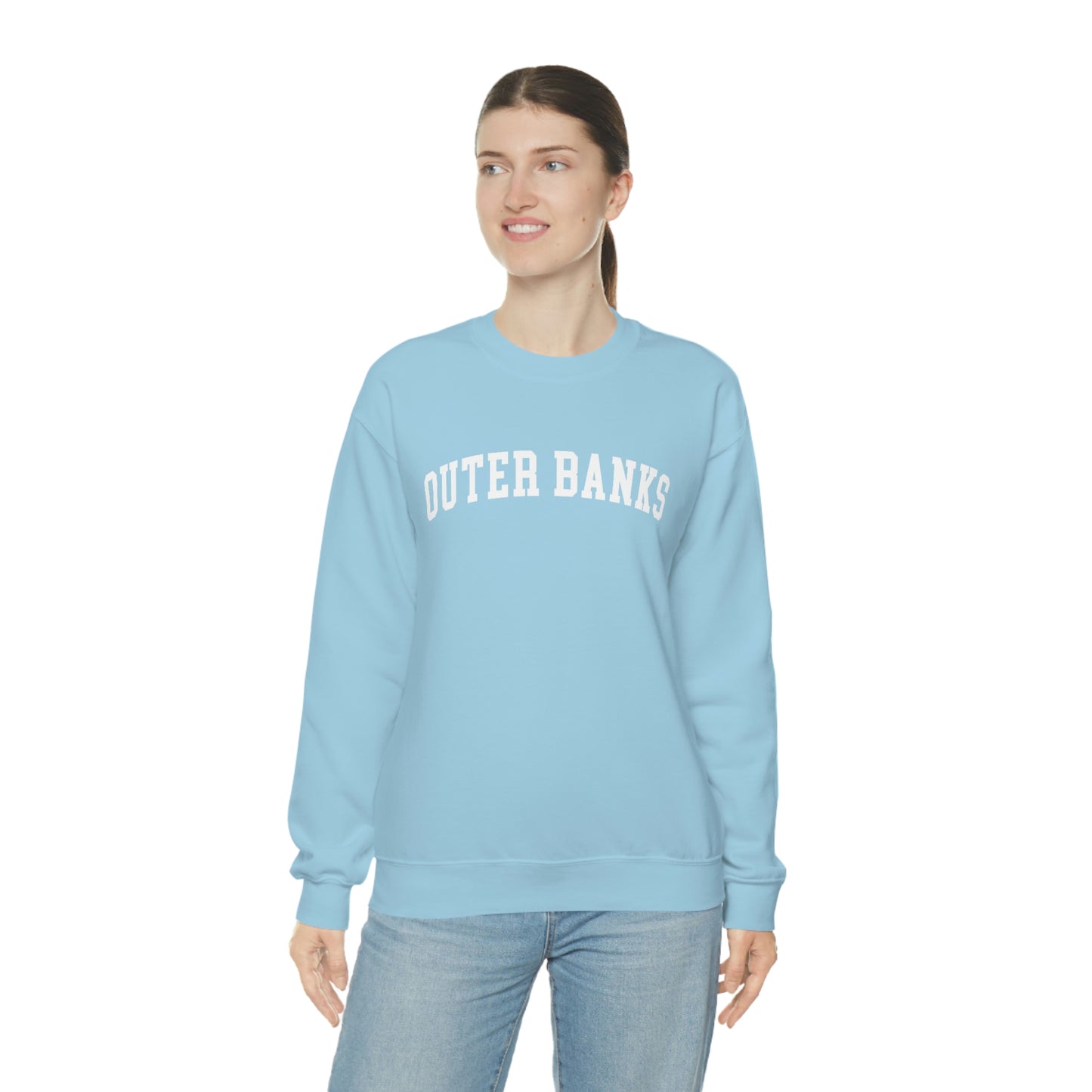 Outer Banks OBX Gildan 18000 Unisex Heavy Blend Crewneck Sweatshirt