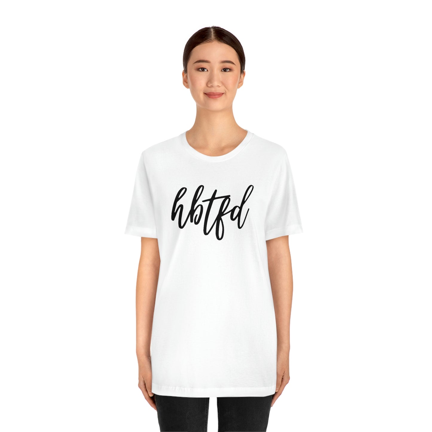 HBTFD girlie font Georgia Bulldog Soft Style Unisex Jersey Short Sleeve Tee