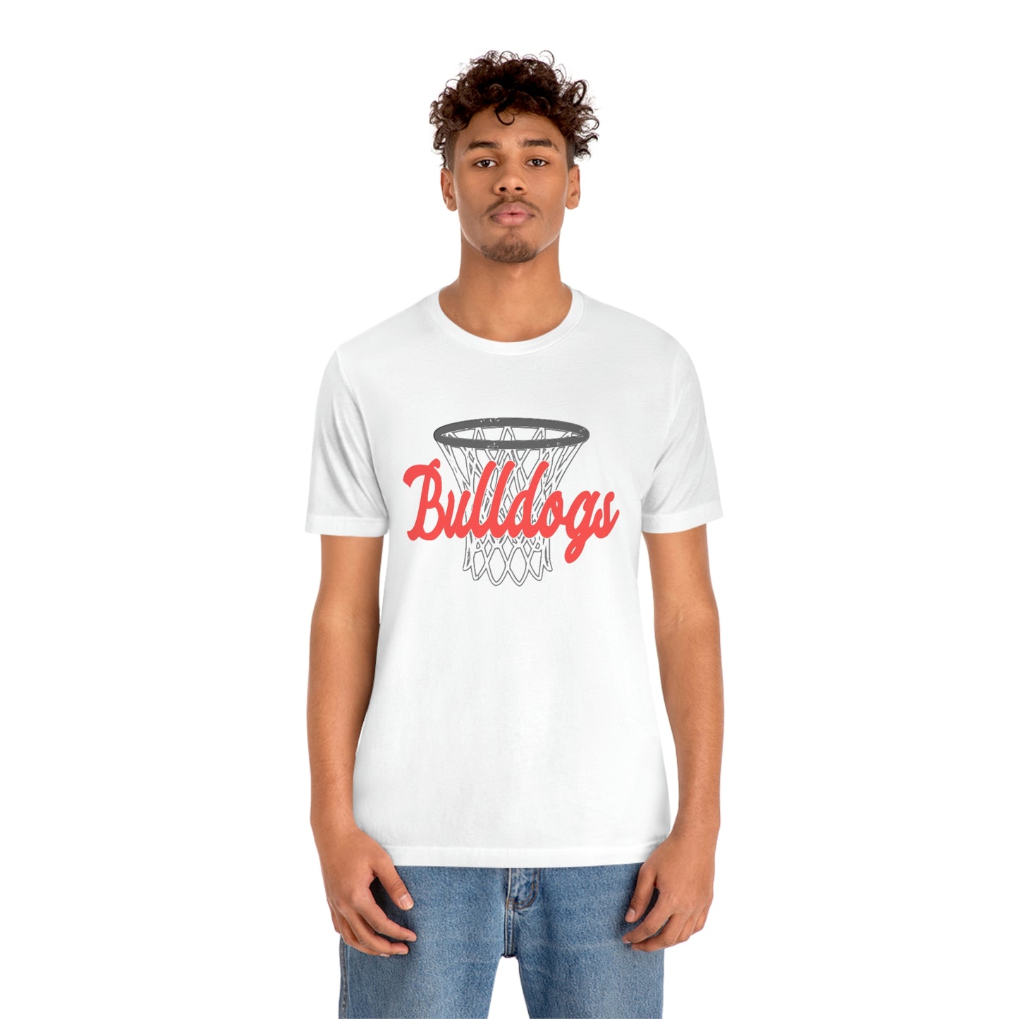 Bulldogs Basketball Soft Style Unisex Jersey Short Sleeve Tee