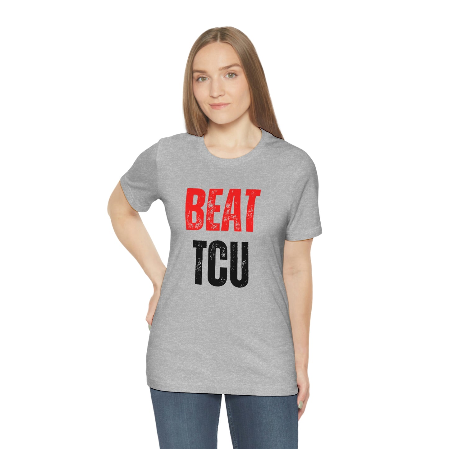 UGA Beat TCU National Championship Shirt Soft style Unisex Jersey Short Sleeve Tee