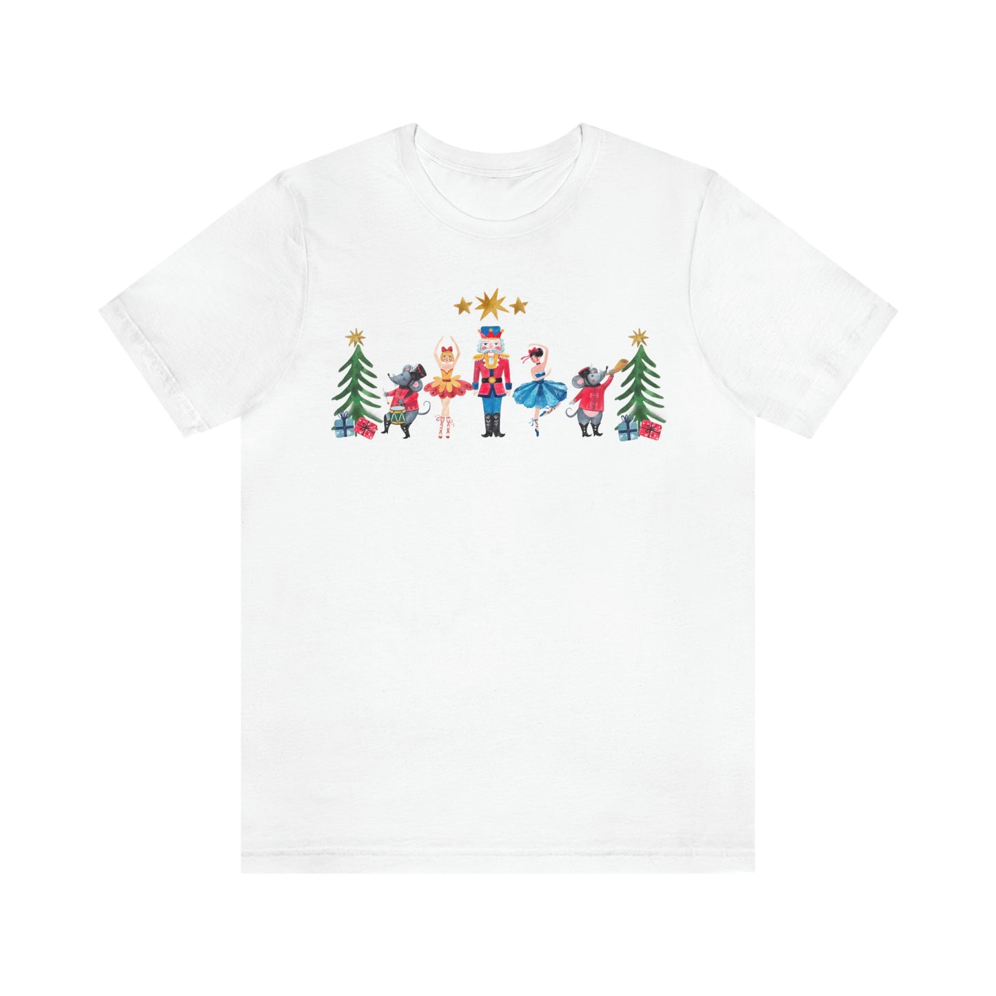 Nutcracker Christmas Unisex Jersey Short Sleeve Tee