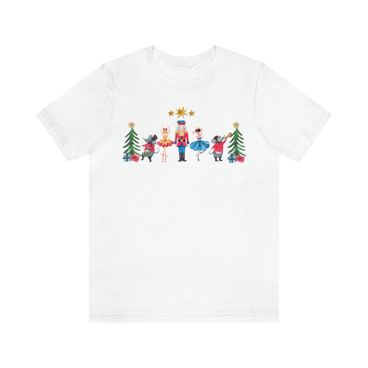 Nutcracker Christmas Unisex Jersey Short Sleeve Tee