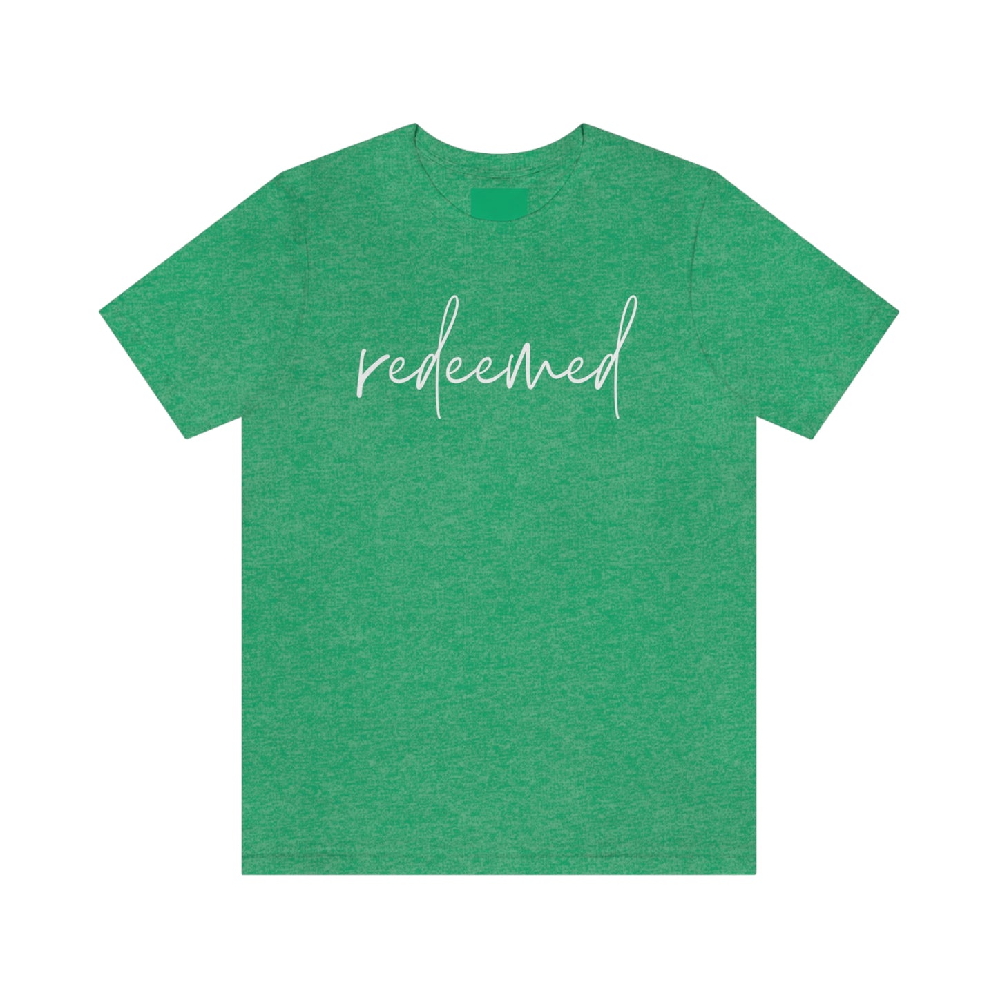 Redeemed Bella+Canvas Unisex Jersey Short Sleeve Tee