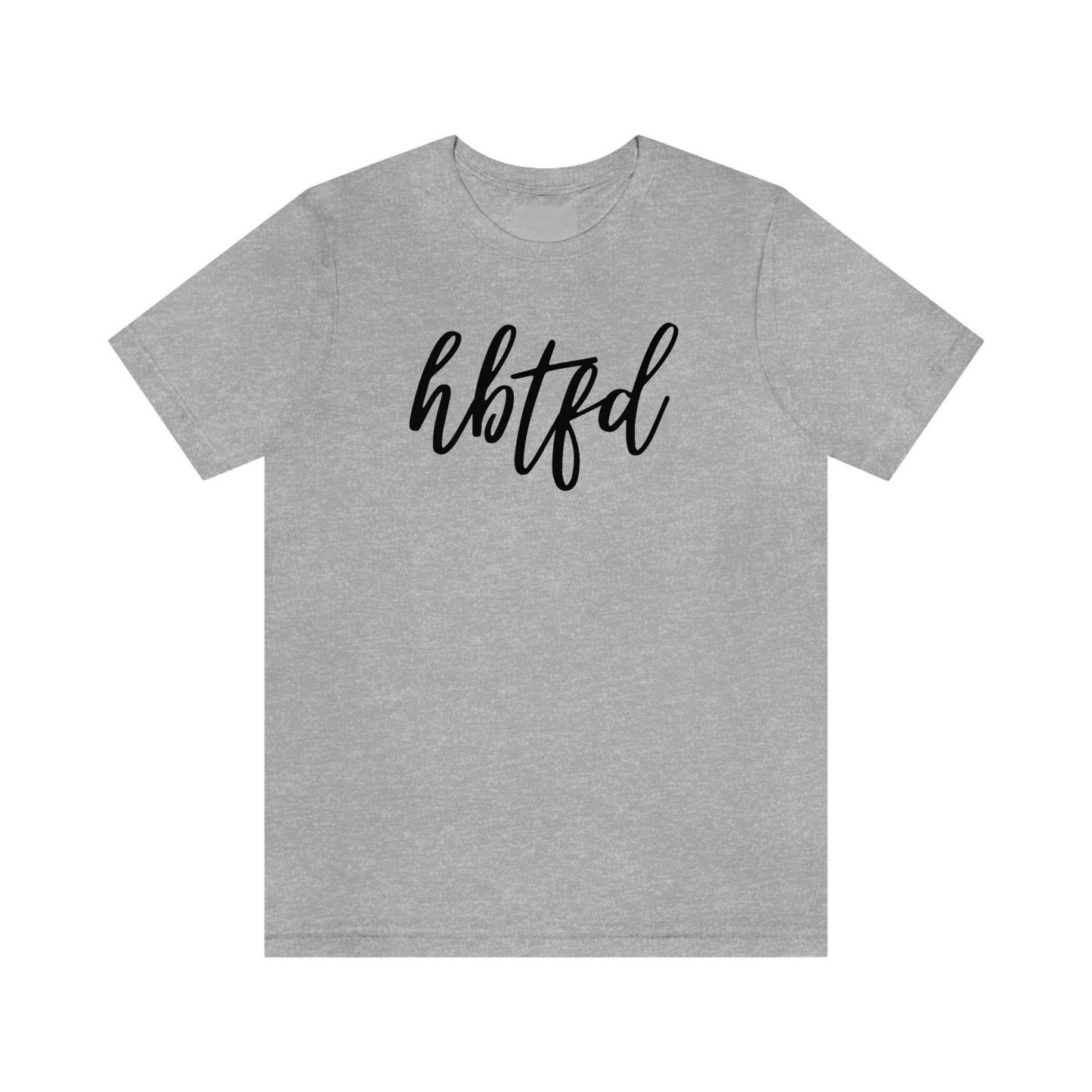 HBTFD girlie font Georgia Bulldog Soft Style Unisex Jersey Short Sleeve Tee