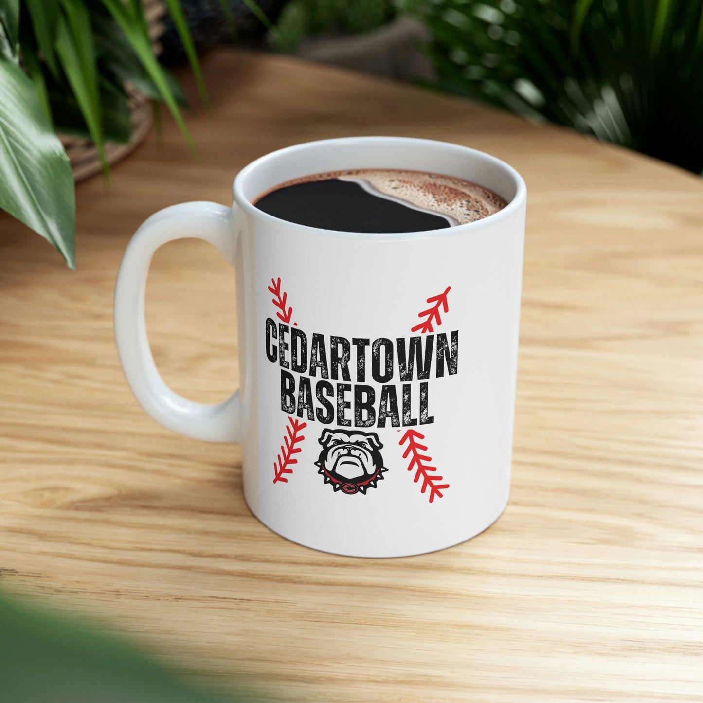 Cedartown Baseball Double Sided Ceramic Mug 11oz