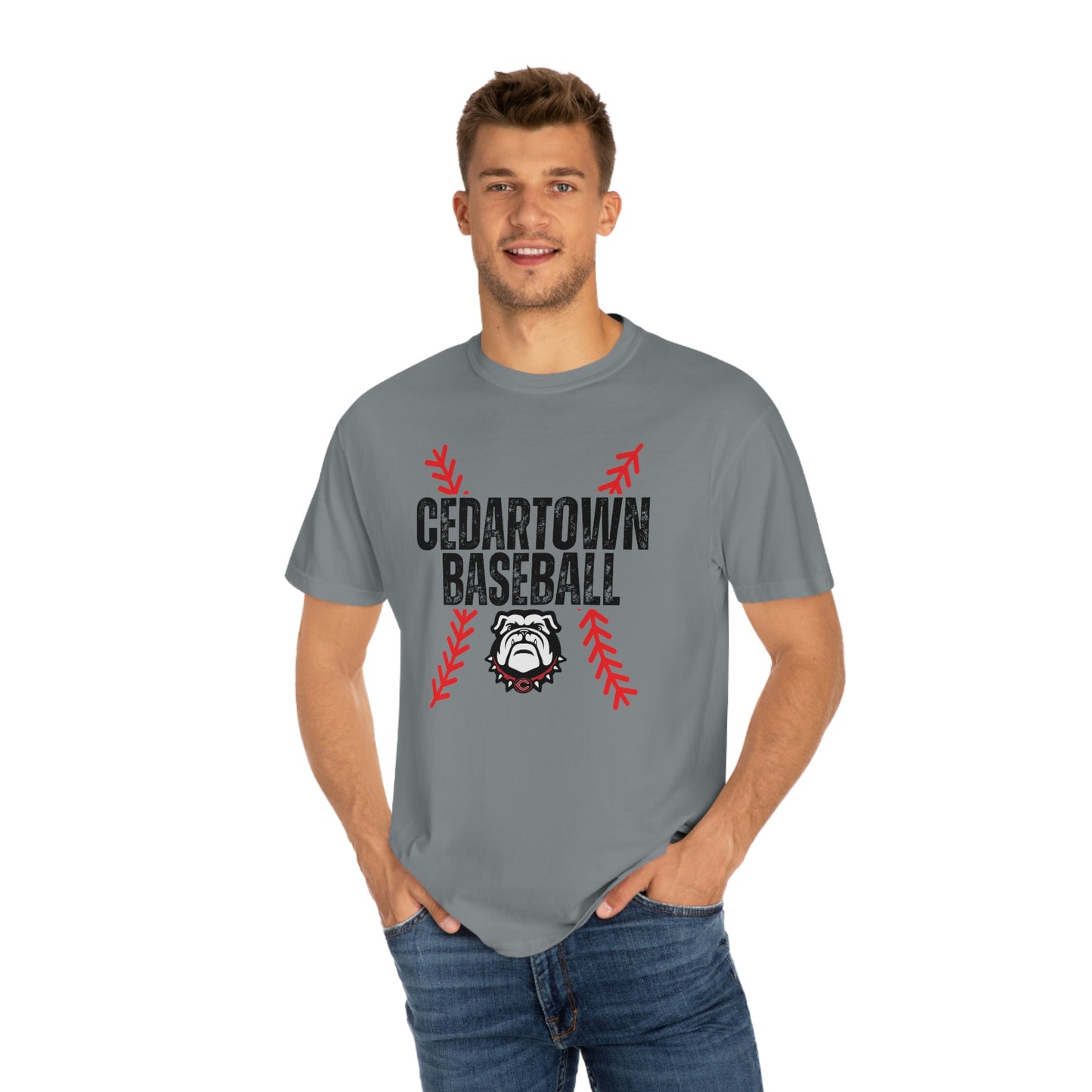 Cedartown Baseball Comfort Colors 1717 Unisex Garment-Dyed T-shirt