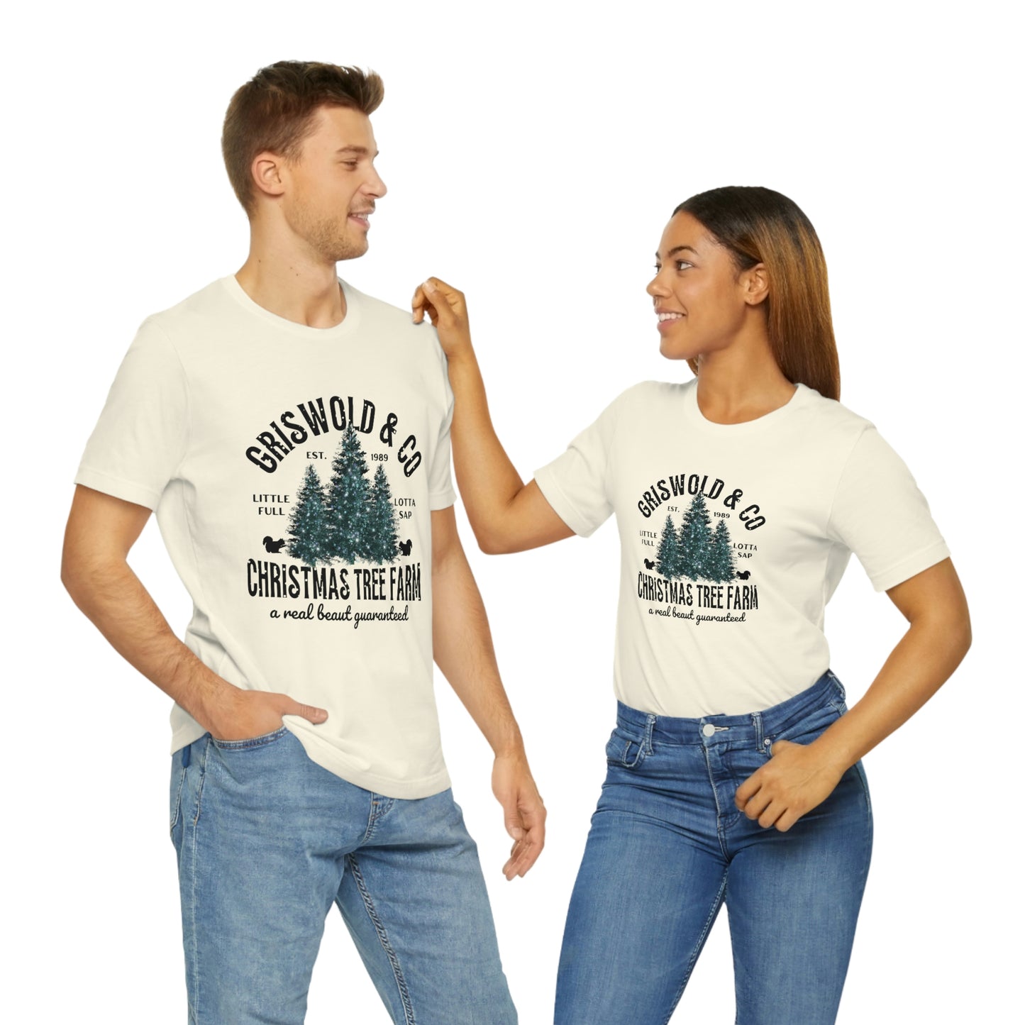 Christmas Griswold Tree Farm Unisex Jersey Short Sleeve Tee