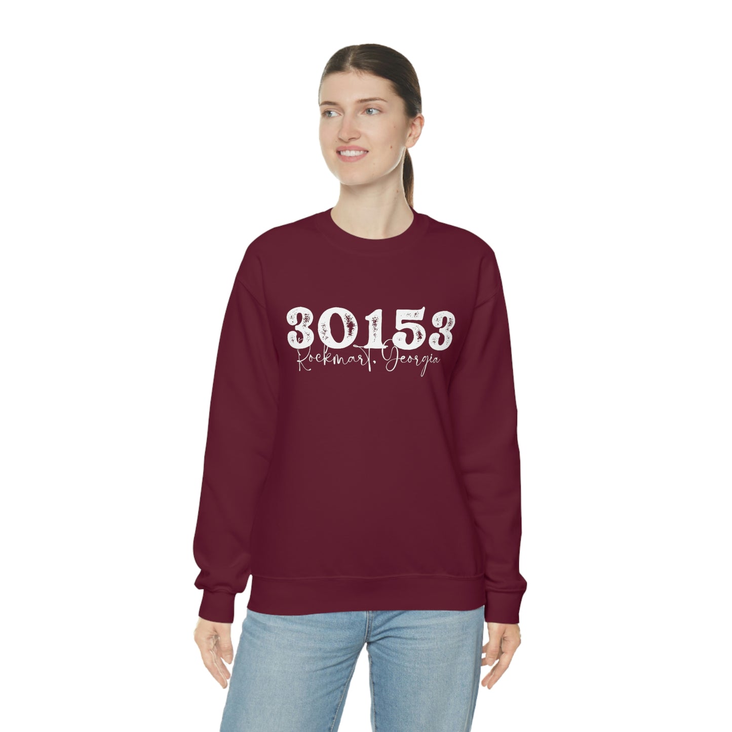 30153 Hometown Sweatshirt Unisex Heavy Blend Crewneck Sweatshirt