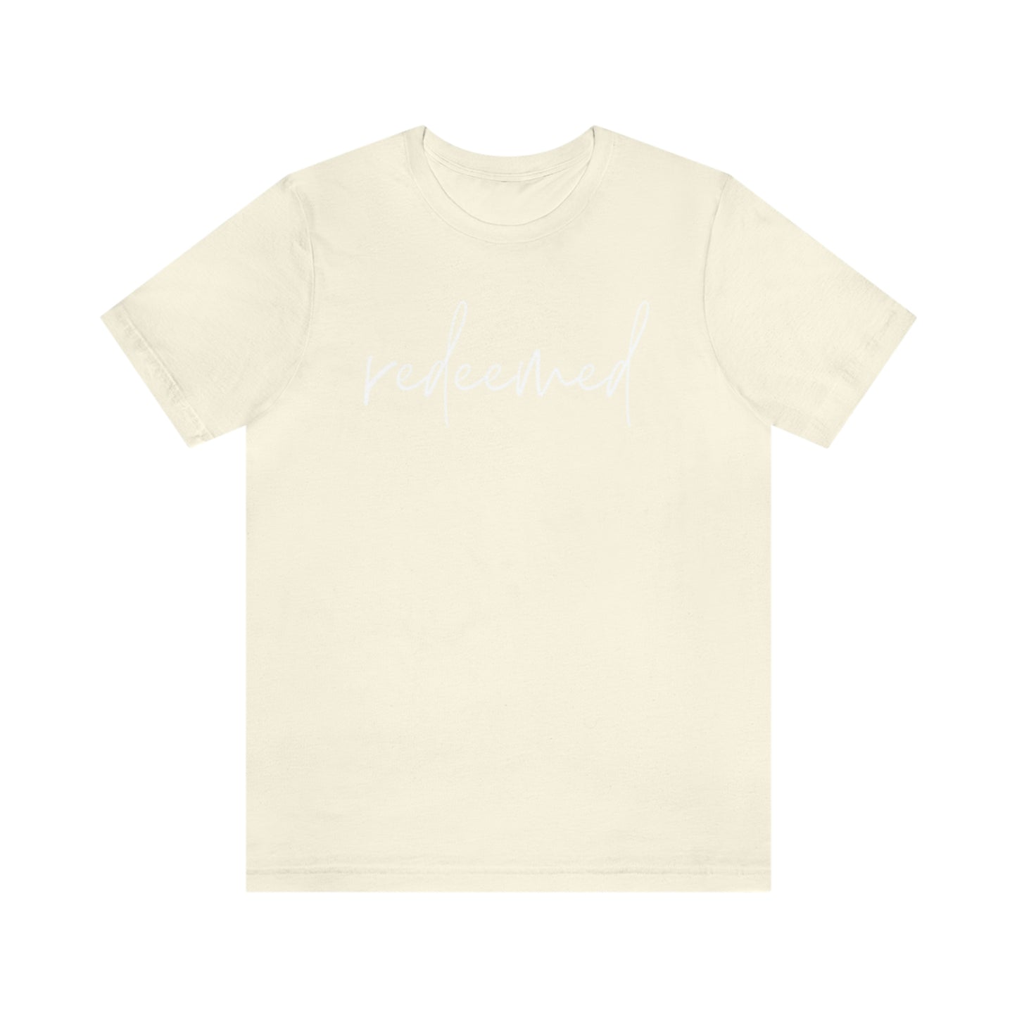 Redeemed Bella+Canvas Unisex Jersey Short Sleeve Tee