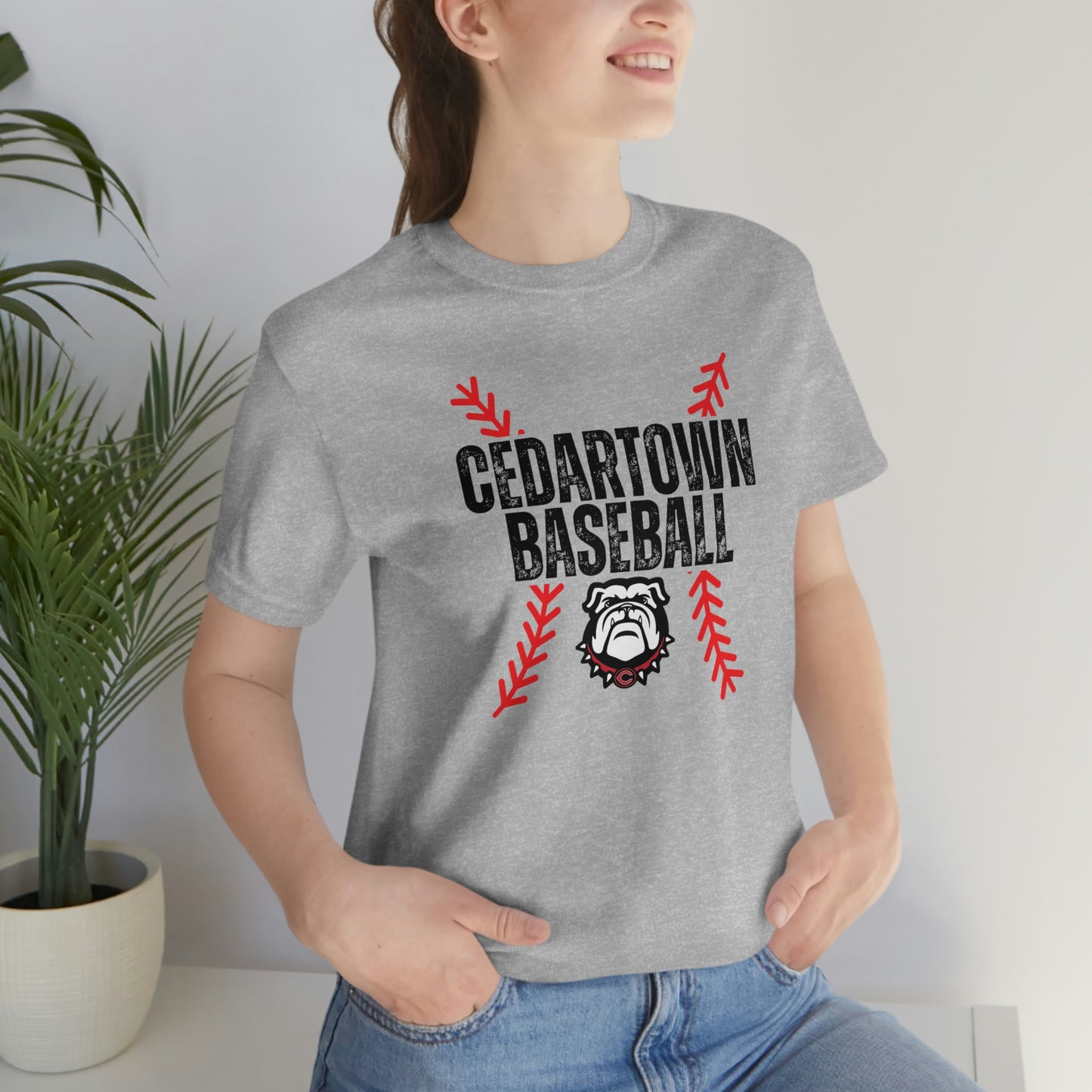 Cedartown Baseball Bella+Canvas 3001 Unisex Jersey Short Sleeve Tee