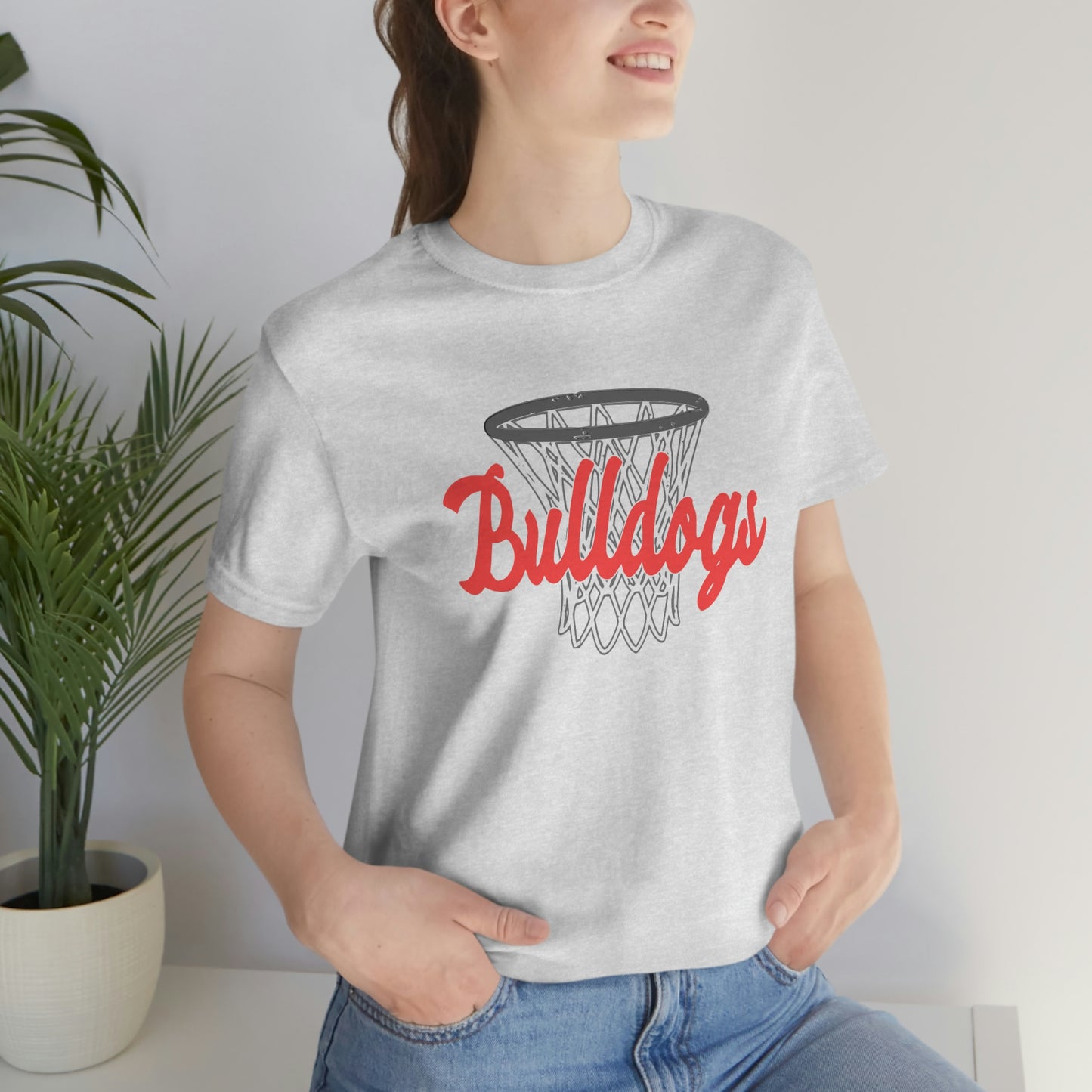 Bulldogs Basketball Soft Style Unisex Jersey Short Sleeve Tee