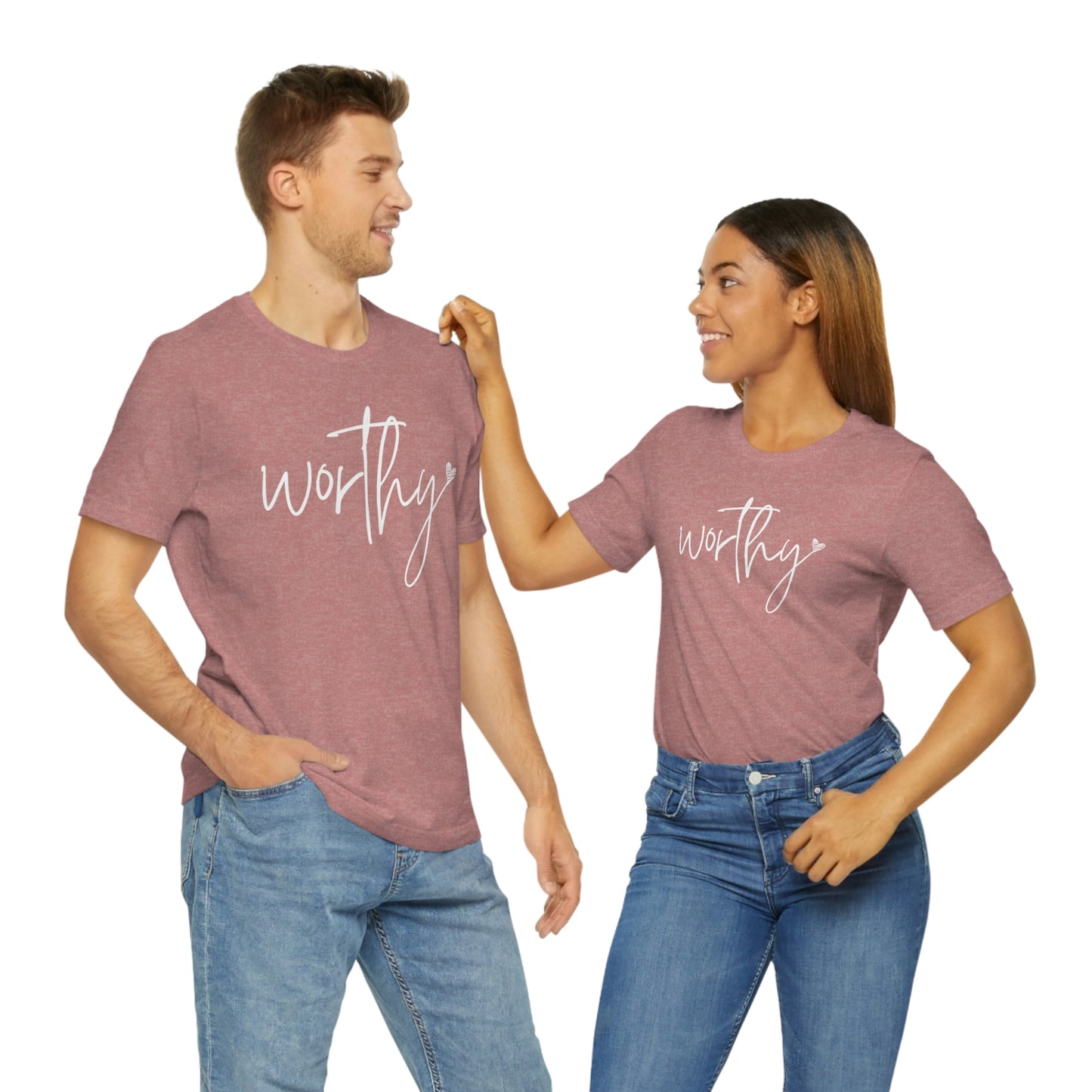 Worthy Unisex Jersey Short Sleeve Tee