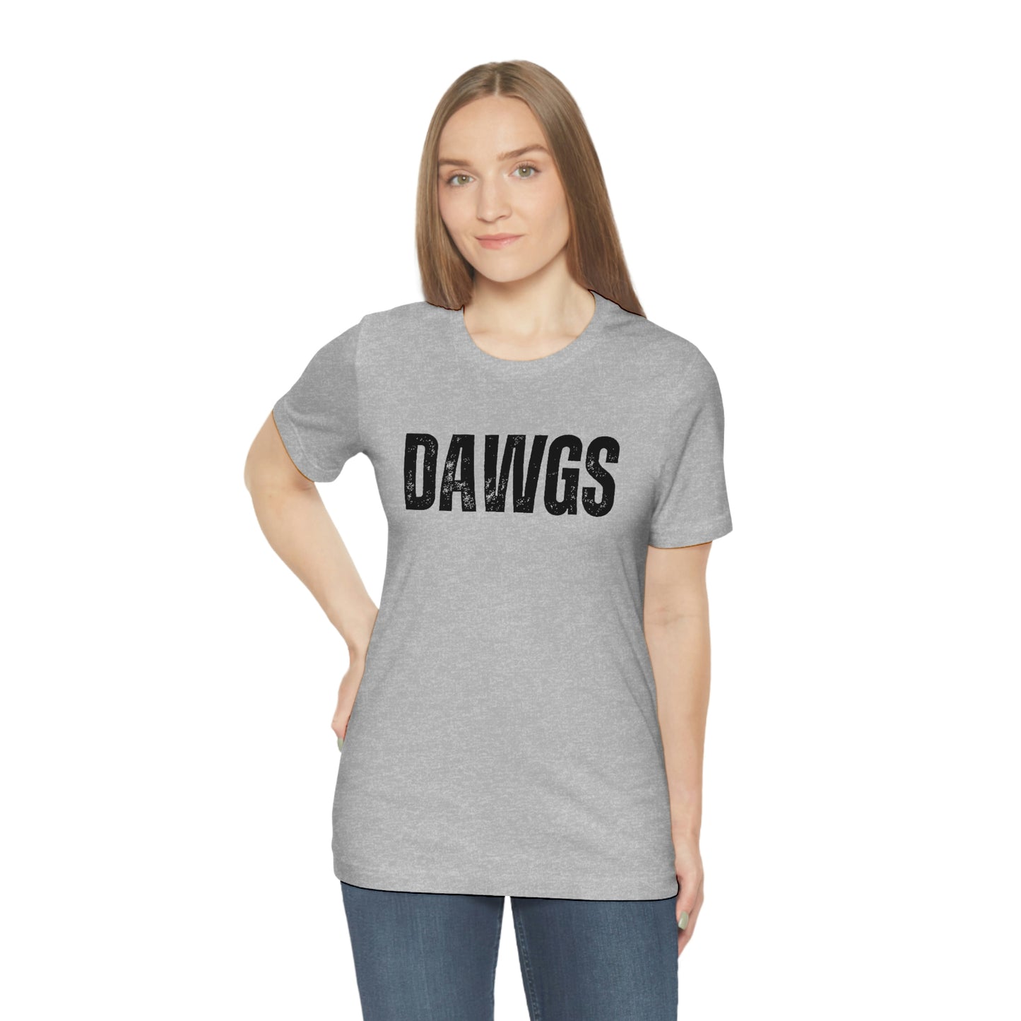 Dawgs Women's and Men's Bella+Canvas 3001 Unisex Jersey Short Sleeve Tee