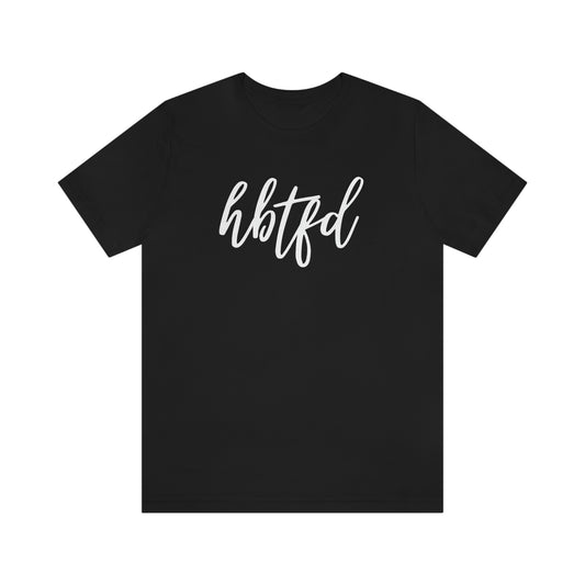 HBTFD girlie font Georgia Bulldog Soft Style Unisex Jersey Short Sleeve Tee