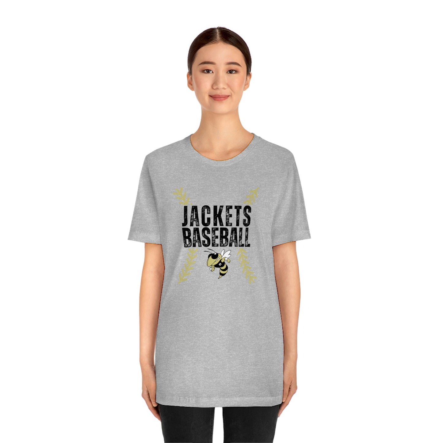 Jackets Baseball Bella+Canvas 3001 Unisex Jersey Short Sleeve Tee