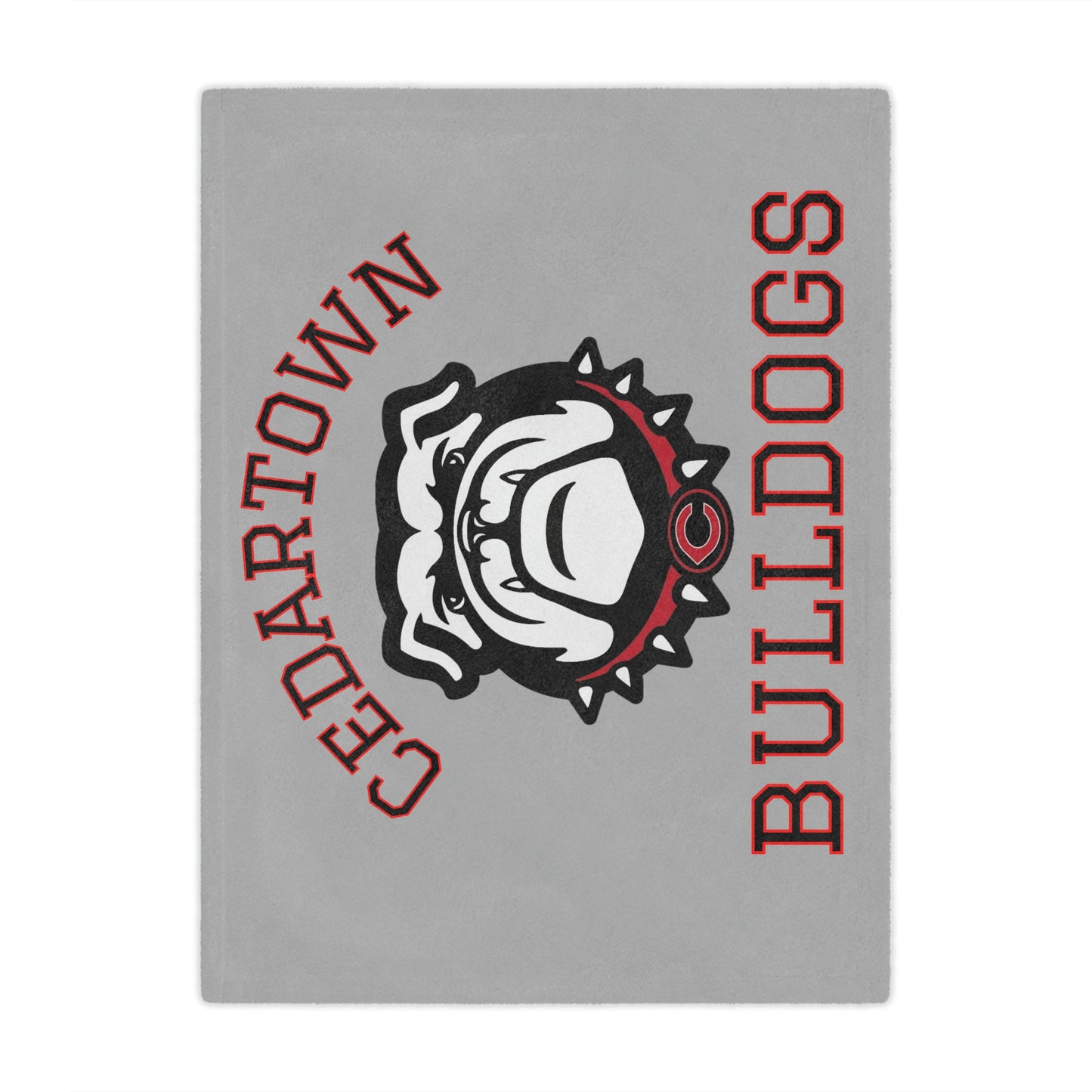 Cedartown Bulldogs Minky Blanket