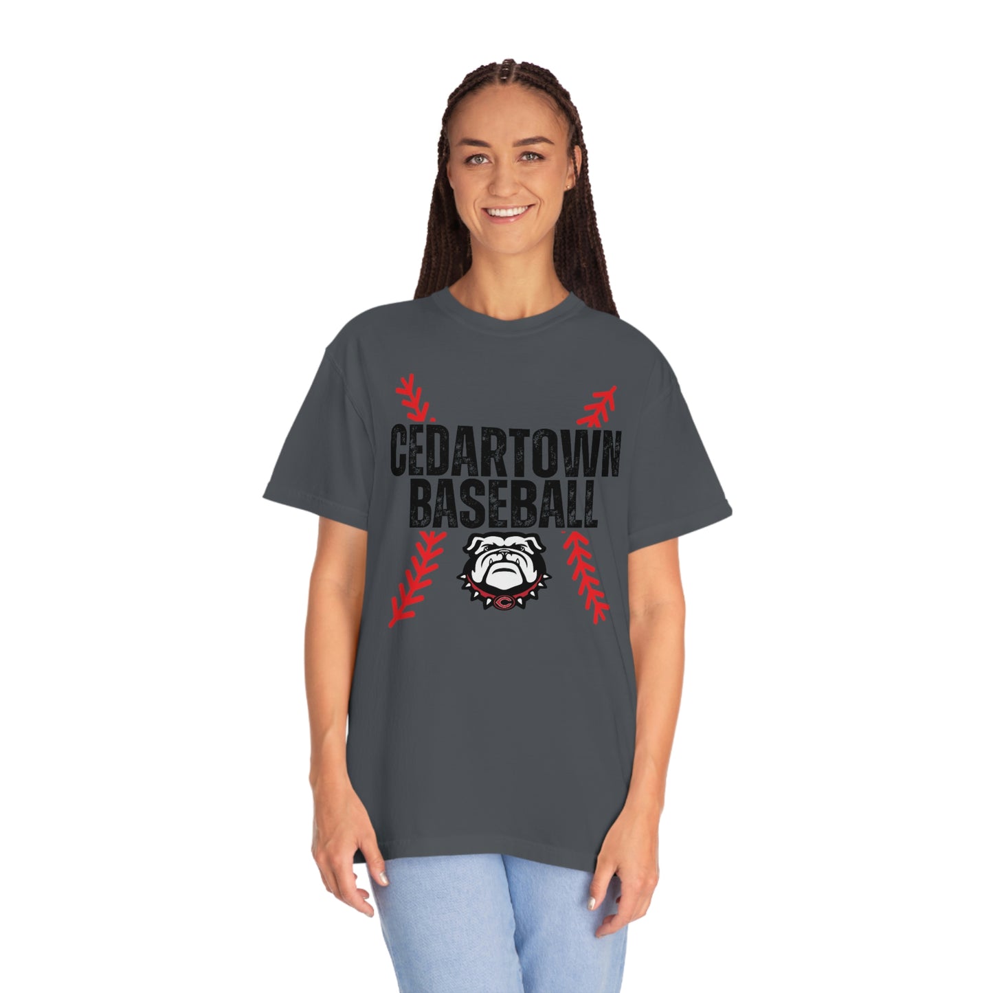 Cedartown Baseball Comfort Colors 1717 Unisex Garment-Dyed T-shirt