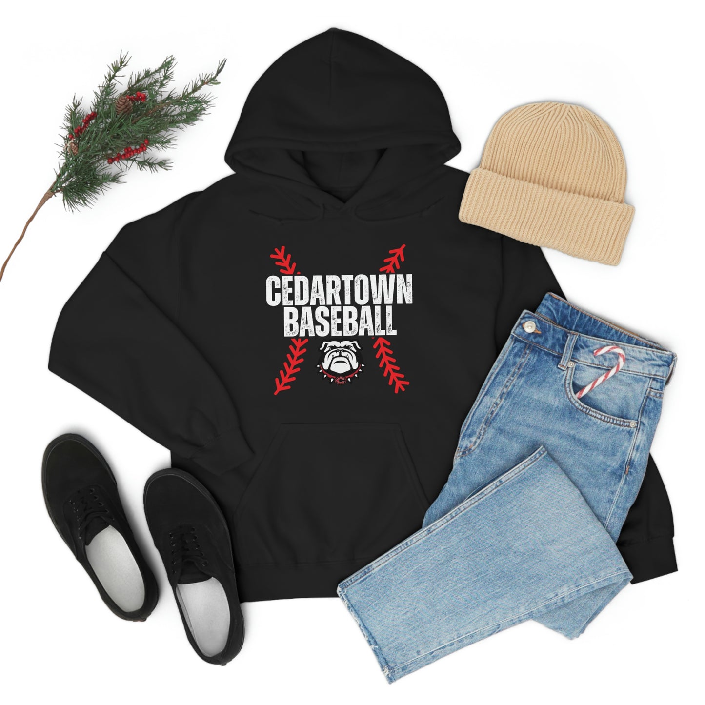 Cedartown Baseball Unisex Heavy Blend Hooded Sweatshirt