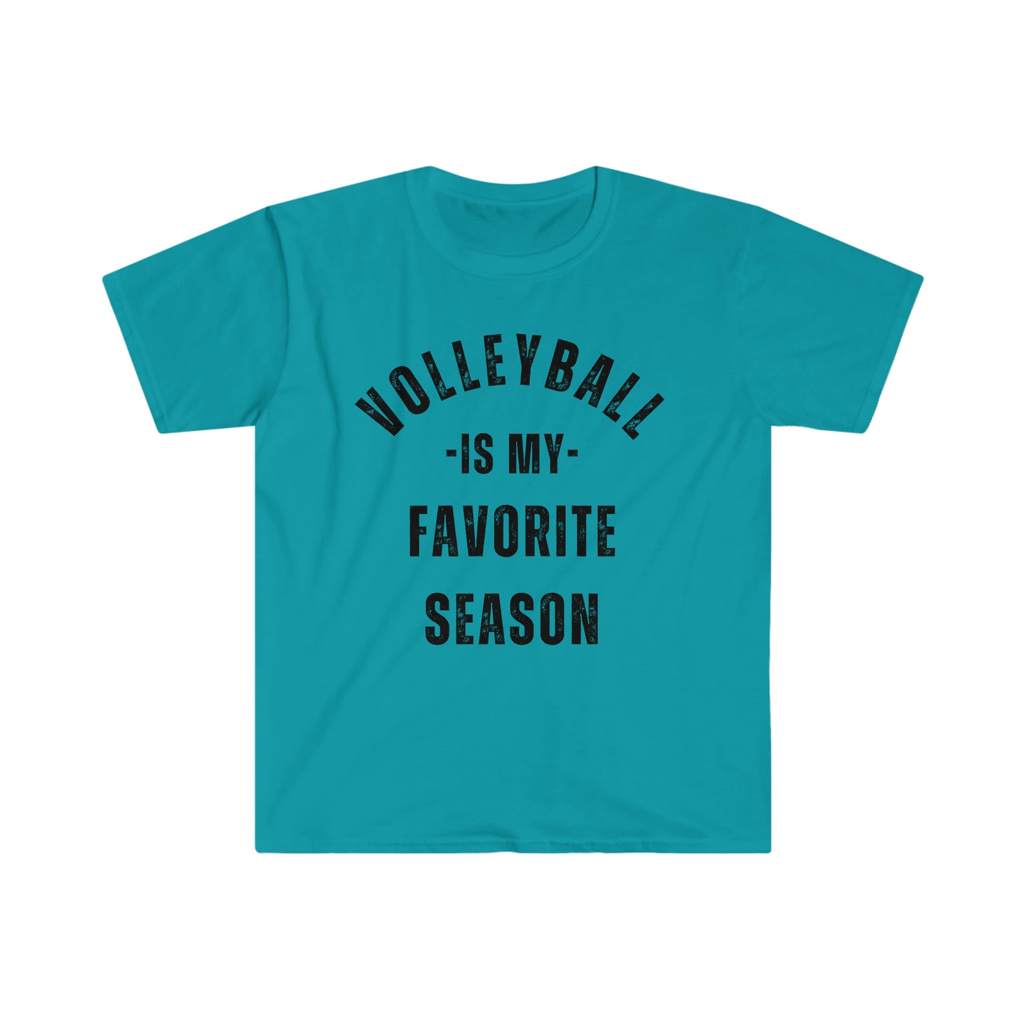 Volleyball is my favorite season Gildan Unisex Softstyle T-Shirt