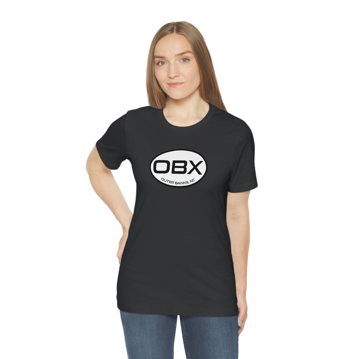 Outer Banks OBX Bella+Canvas 3001 Unisex Jersey Short Sleeve Tee