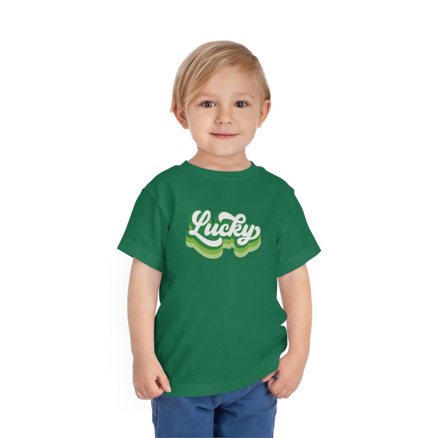 St. Patrick's Day Lucky Bella+Canvas Toddler Short Sleeve Tee